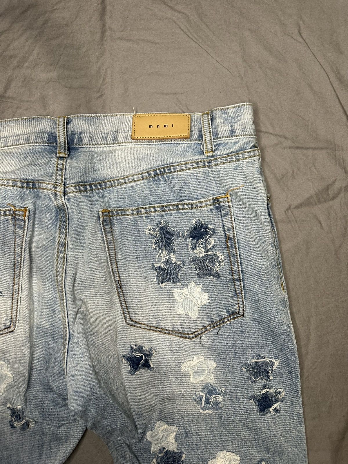 MNML Star embroidered Jeans Size US 36 / EU 52 - 5 Thumbnail