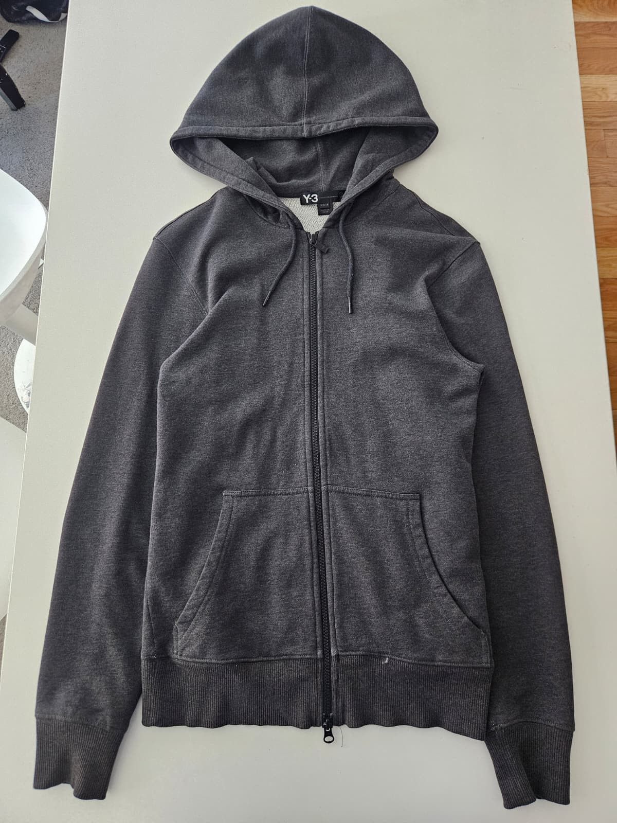 Y-3 Grey Zip-Up Size US S / EU 44-46 / 1 - 2 Thumbnail