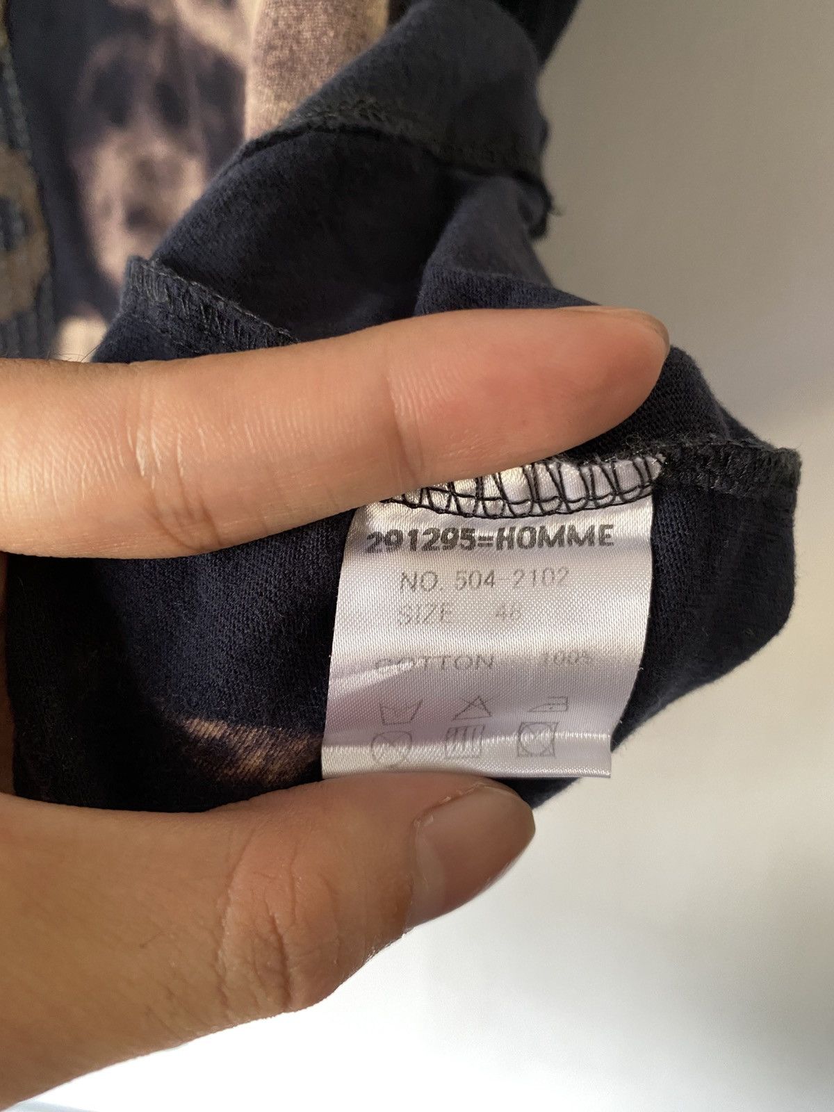 291295 Homme Smoke Tshirt