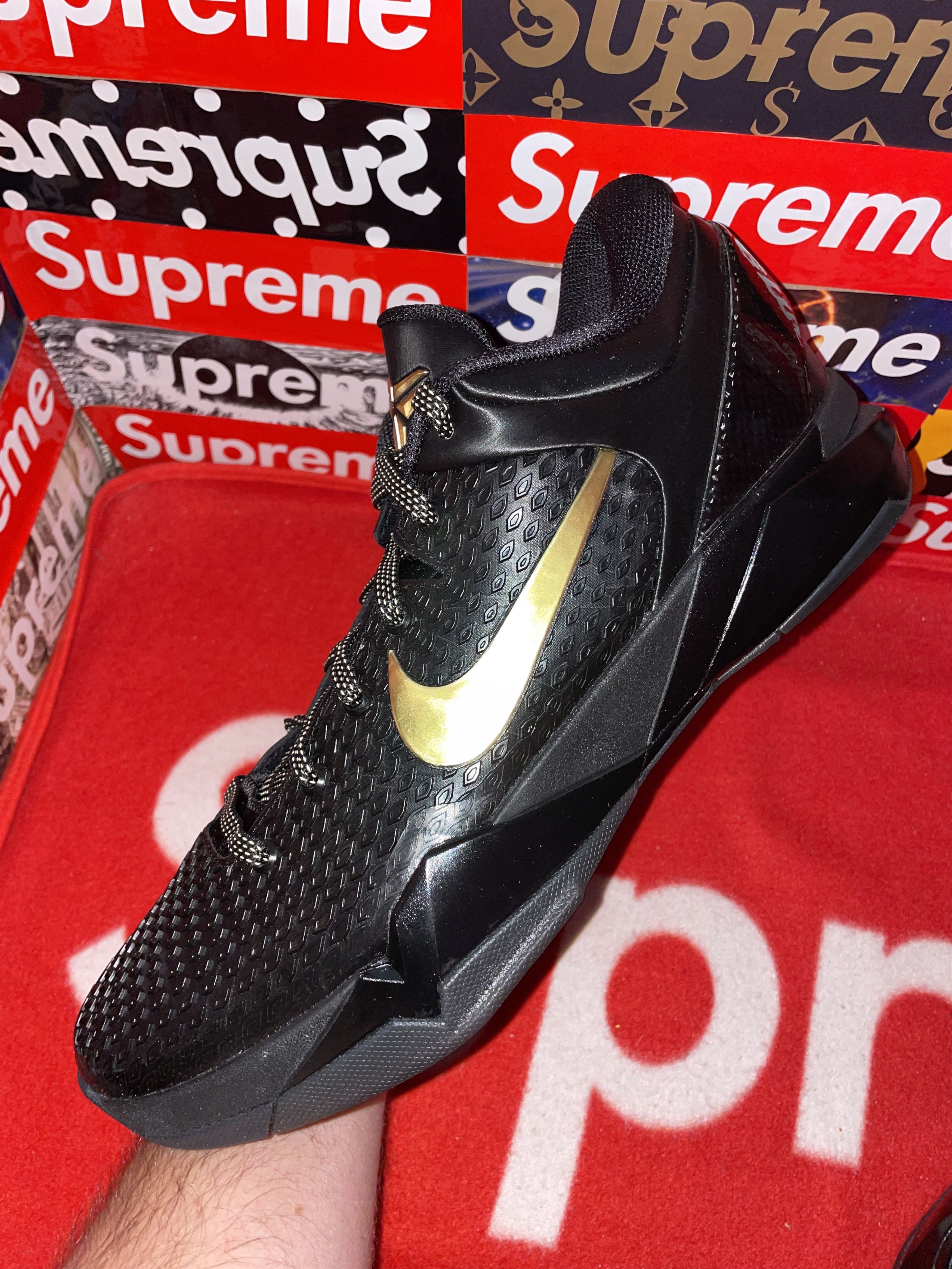Nike NEW Nike Zoom Kobe 7 System Elite 'Away' 511371-001 size 12 Size US 12 / EU 45 - 6 Thumbnail