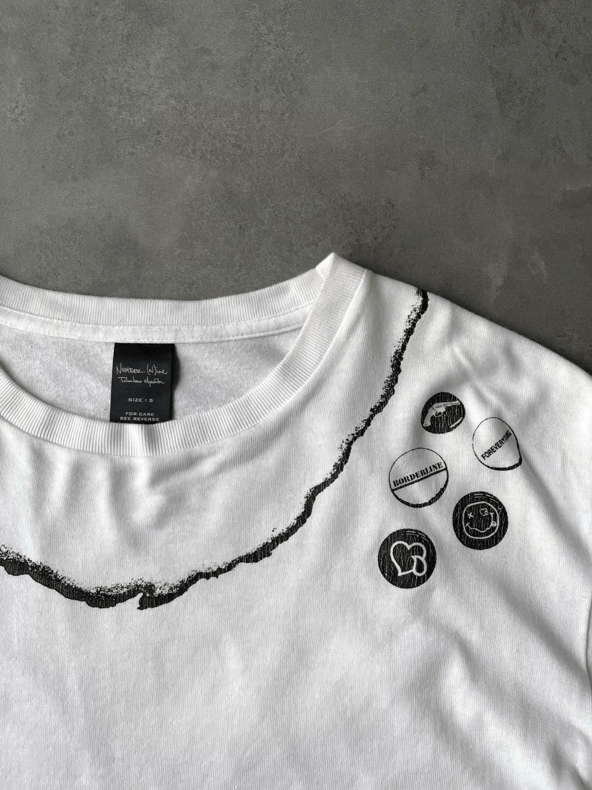 Number (N)ine Sz 5 Number Nine 03SS Kurt Blank Generation Tee Size US XXL / EU 58 / 5 - 4 Thumbnail