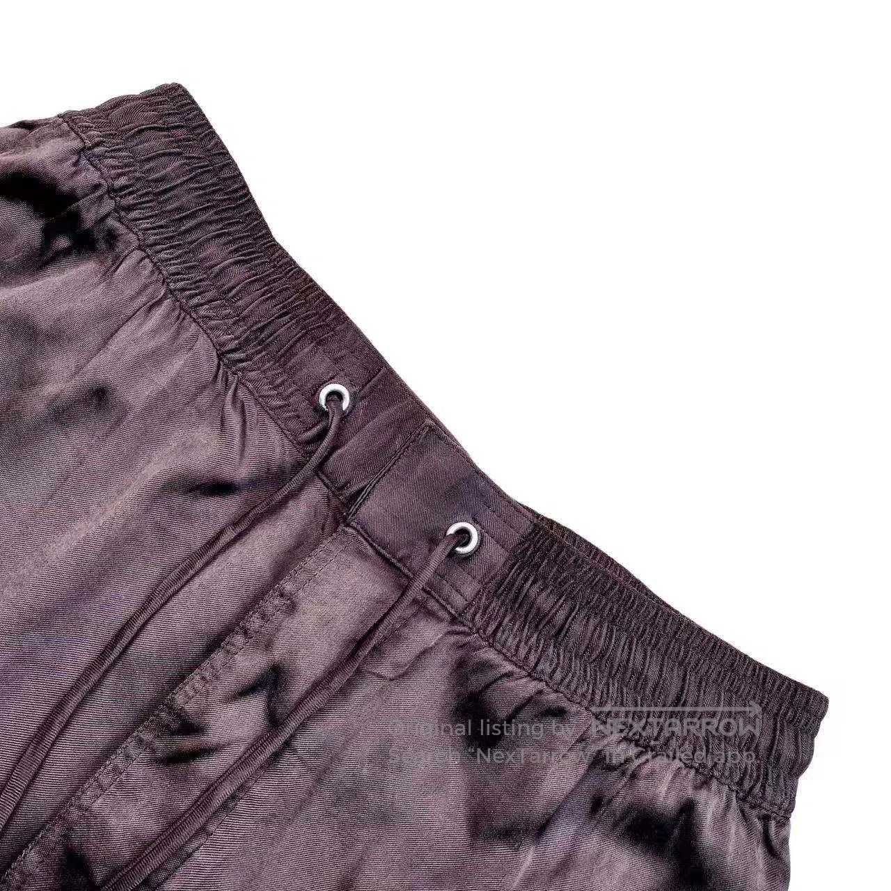 Celine Celine Black letter logo color-blocked drawstring trousers Size 24" / US 00 / IT 34 - 3 Thumbnail