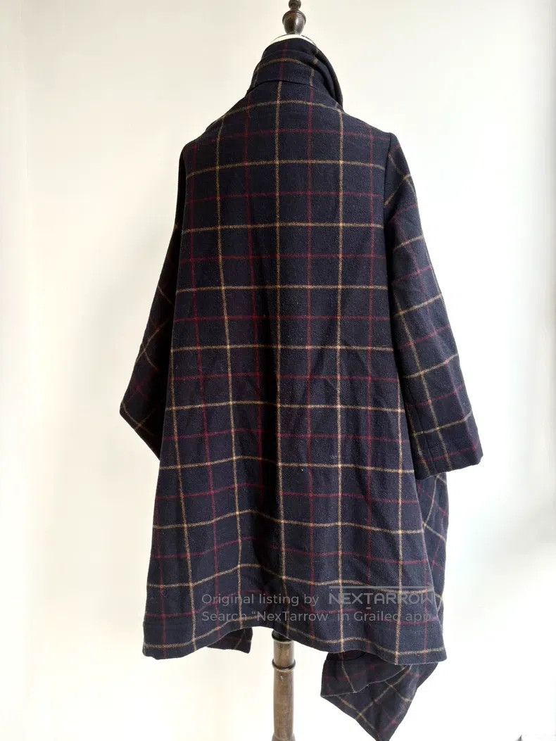 Vivienne Westwood Vivienne Westwood Blue Plaid Bow Scarf Cloak Coat Size XS / US 0-2 / IT 36-38 - 4 Thumbnail