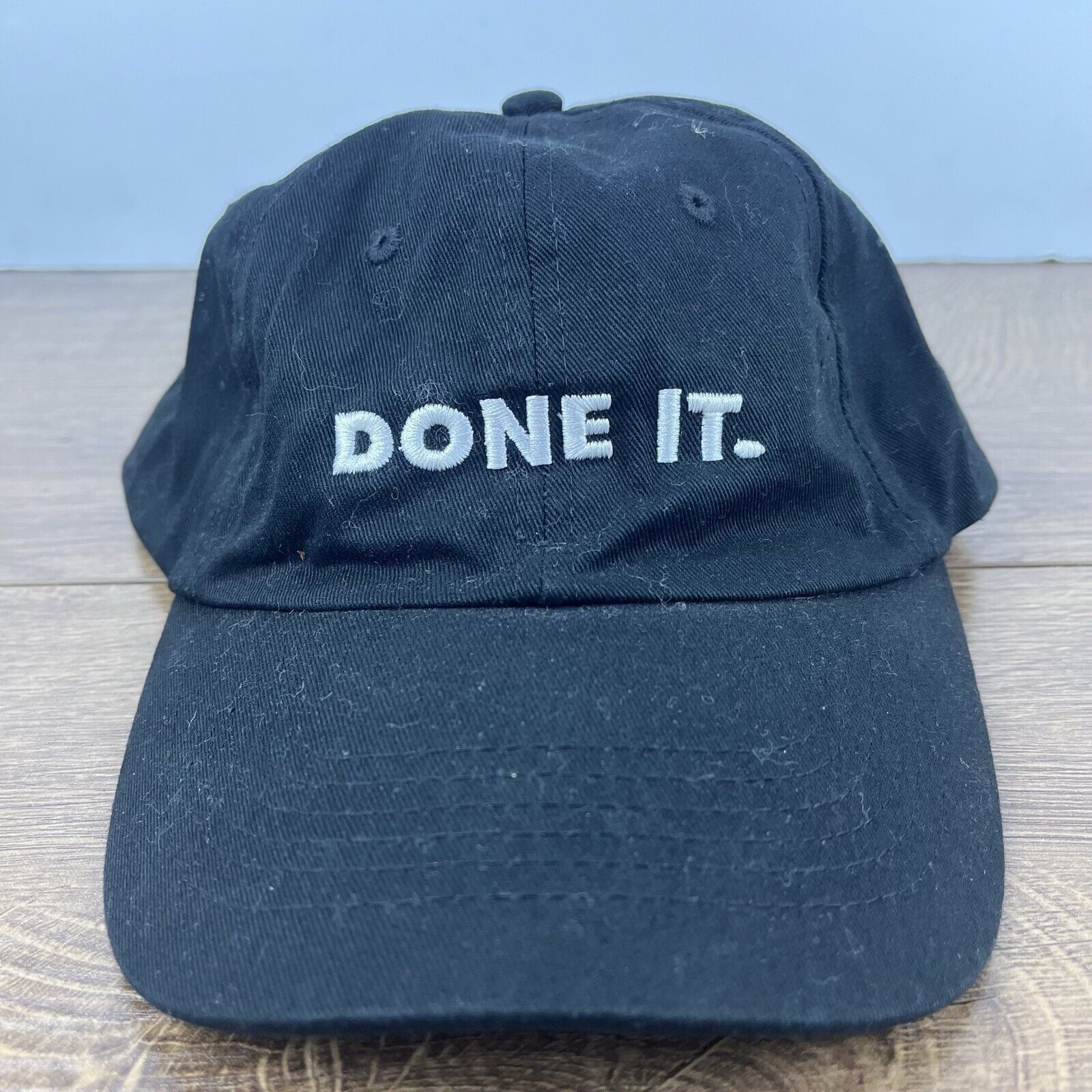 Other Done It Hat Done It Snapback Hat Black Hat Adjustable Black Size ONE SIZE - 2 Thumbnail