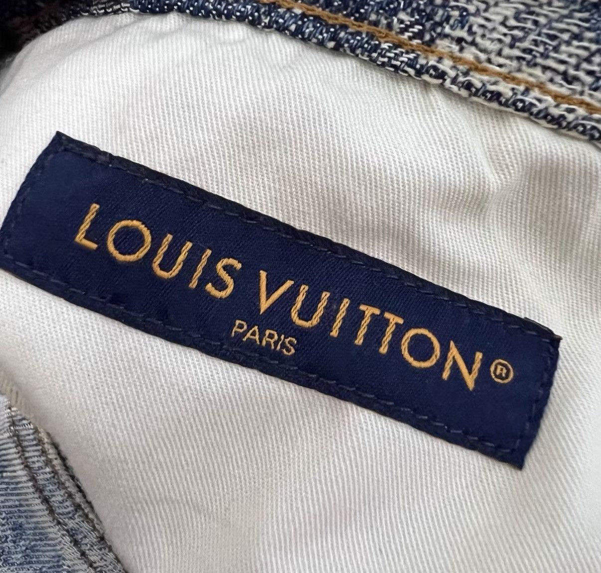 Louis Vuitton Louis Vuitton 26 Mixed-color Straight-leg Pants J41 Size US 32 / EU 48 - 3 Thumbnail