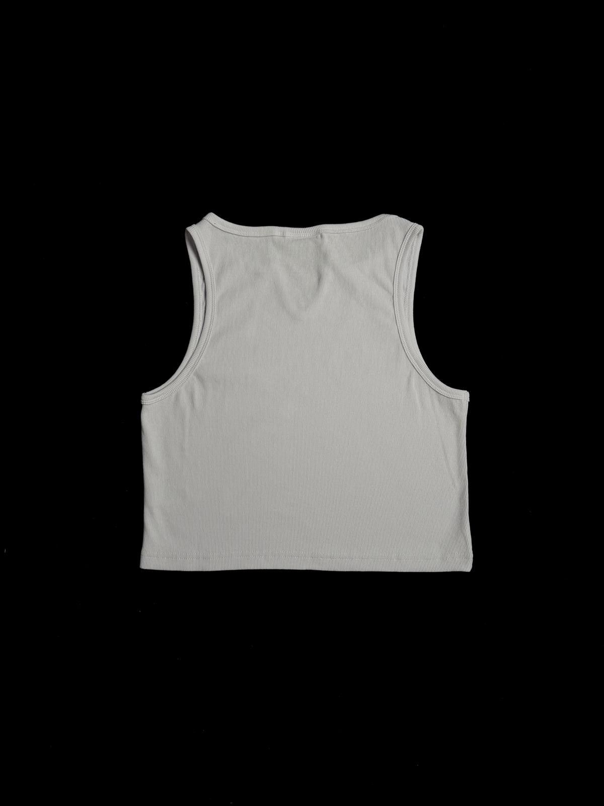 Von Dutch Y2k Von Dutch Classic Cropped White Tank Top Large Size L / US 10 / IT 46 - 6 Thumbnail