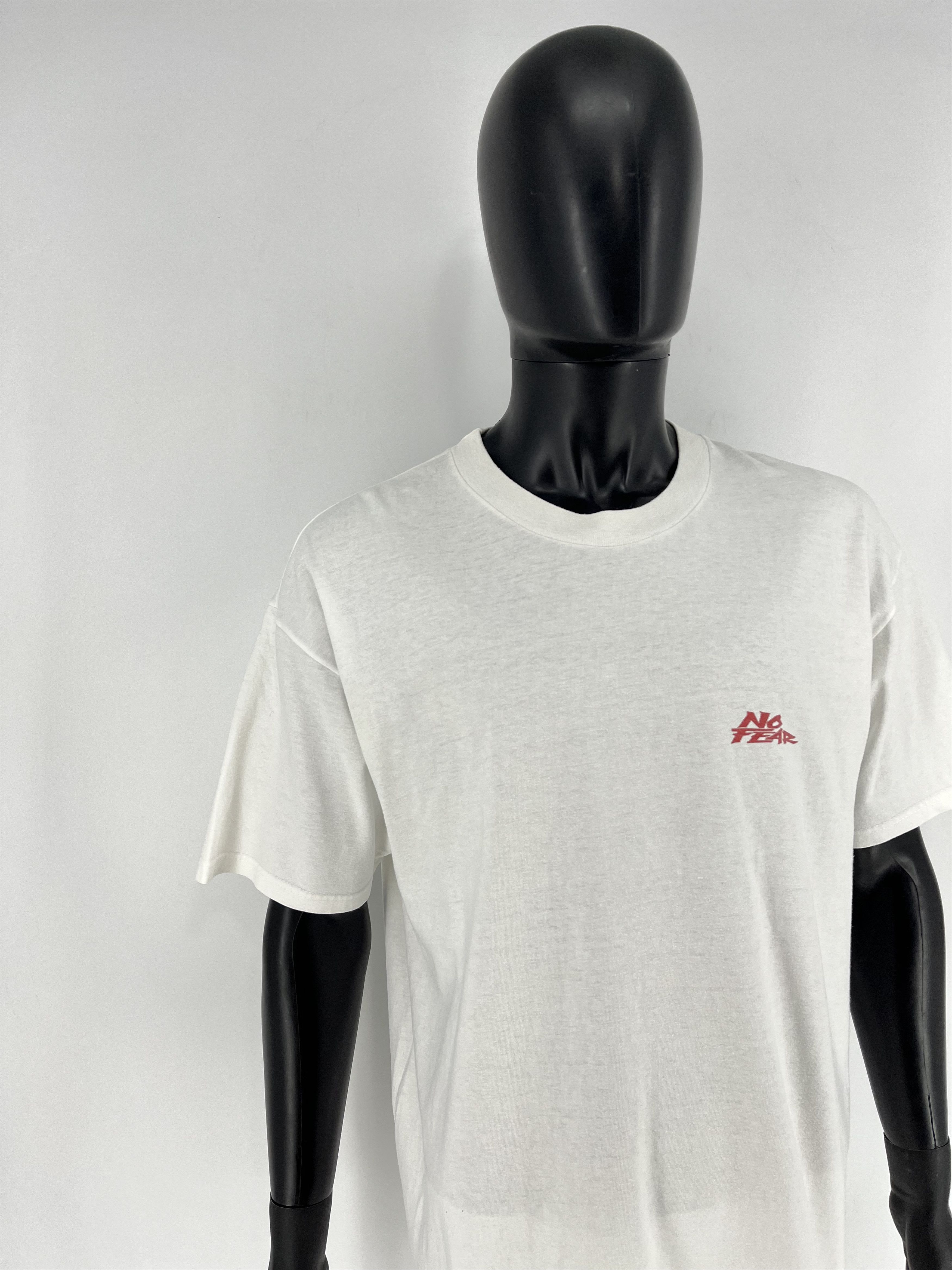 No Fear Vintage 90s No Fear Skate Tee Made In USA Size XL Size US XL / EU 56 / 4 - 4 Thumbnail