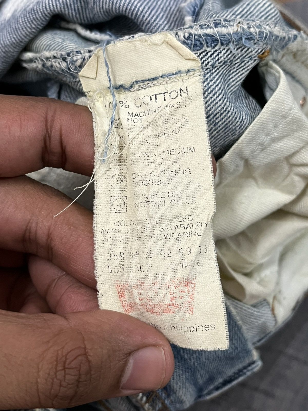 LVC × Levi's × Levi's Vintage Clothing Vintage Levi’s 505 Ripped Grunge Distressed Denim Size US 29 - 9 Thumbnail