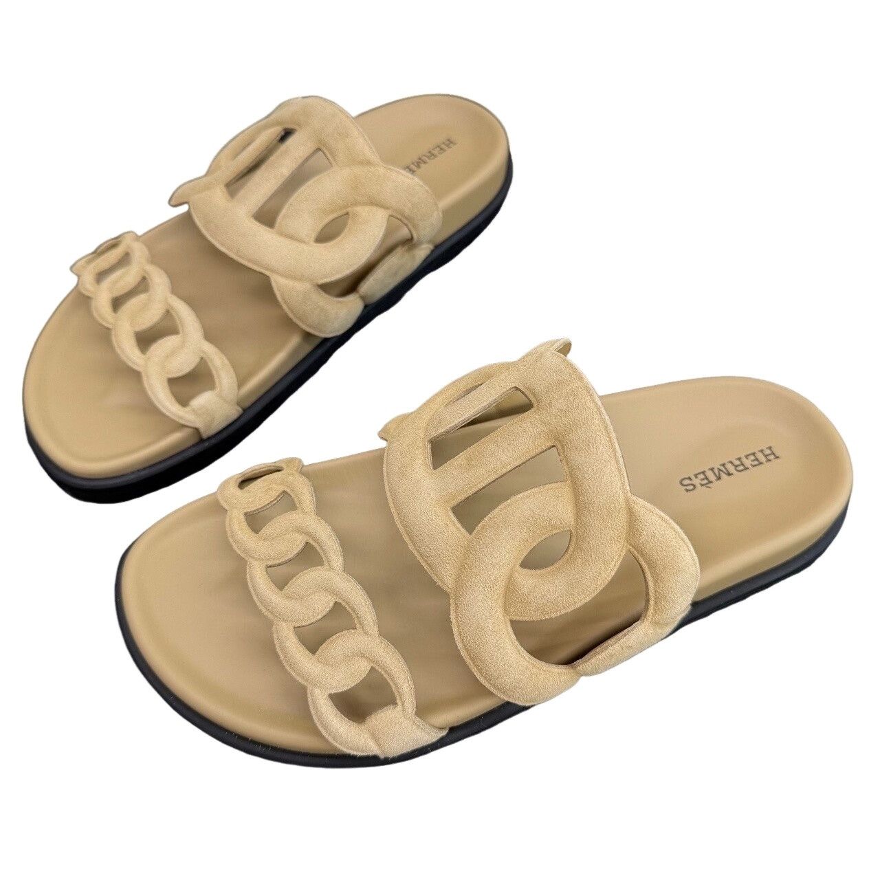 Hermes Hermès Suede Sandals Size 36.5 Size US 6.5 / IT 36.5 - 1 Thumbnail