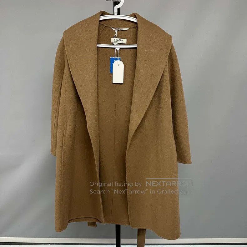 Max Mara Max Mara Double-faced Cashmere Coat Camel Size XS / US 0-2 / IT 36-38 - 1 Thumbnail