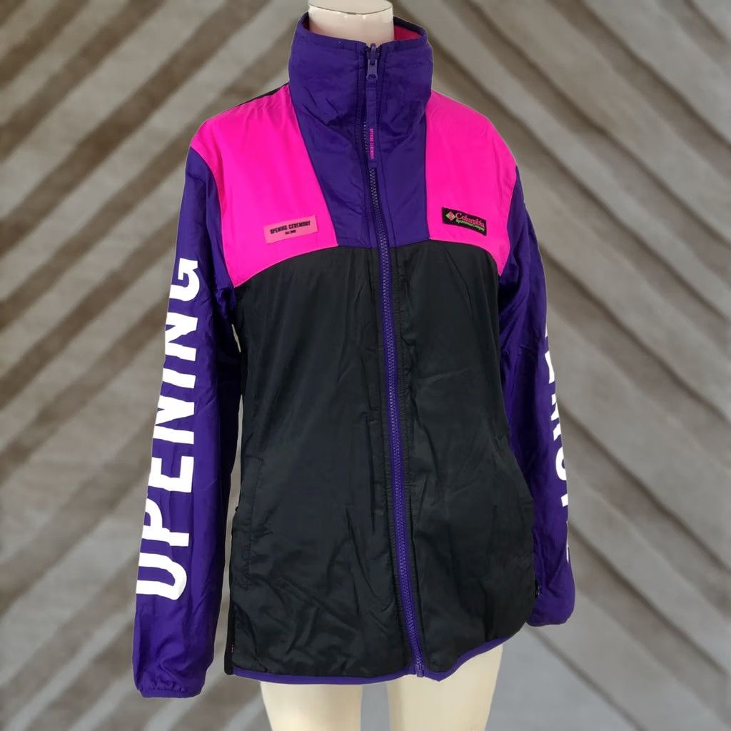 Opening Ceremony VINTAGE COLUMBIA X OPENING CEREMONY WOMENS XS REVERSIBLE JACKET COAT Size XS / US 0-2 / IT 36-38 - 1 Thumbnail