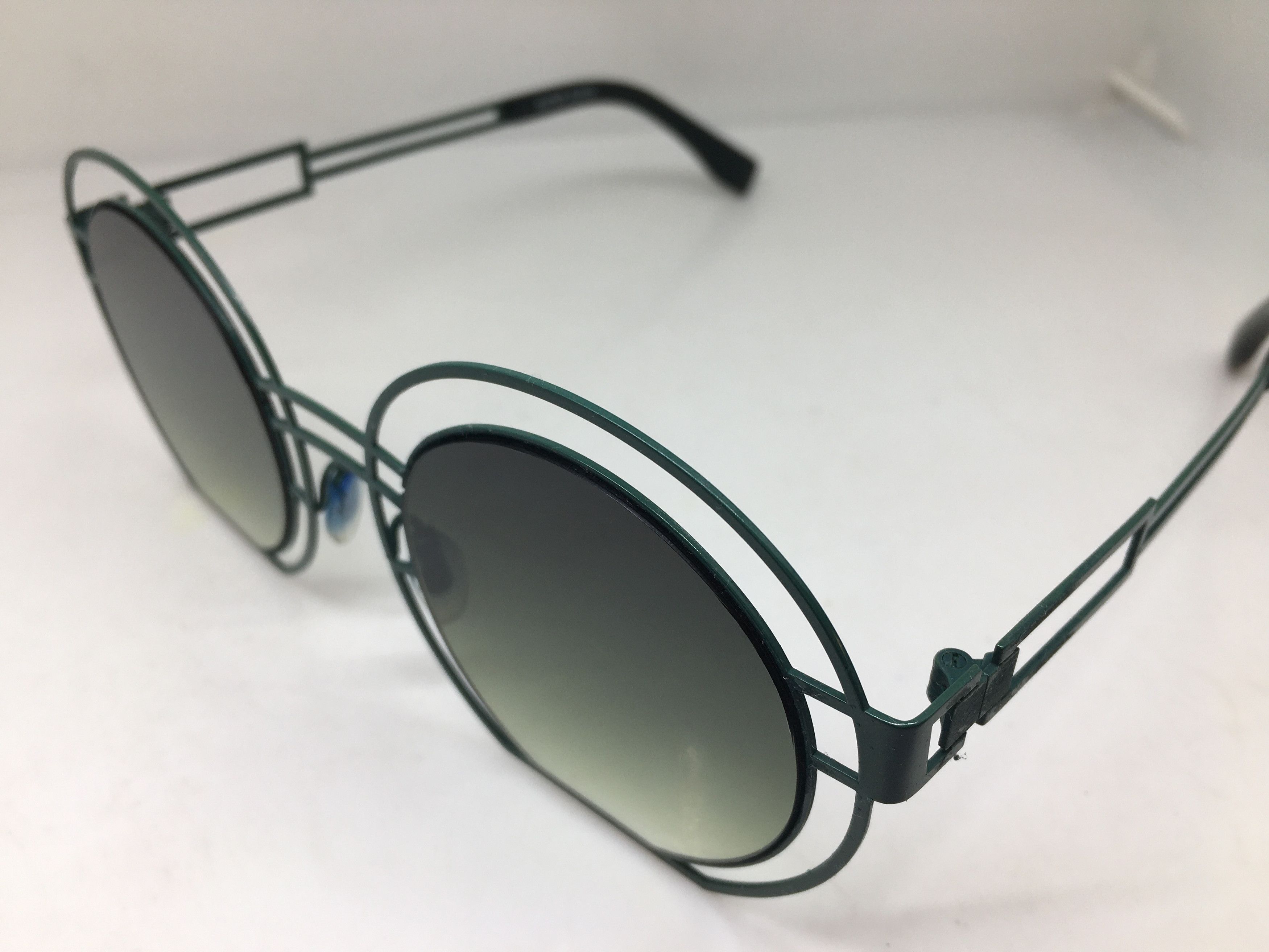 Other Super Sung Green Diva Sunglasses Frame HOLLYWOOD Size ONE SIZE - 3 Thumbnail