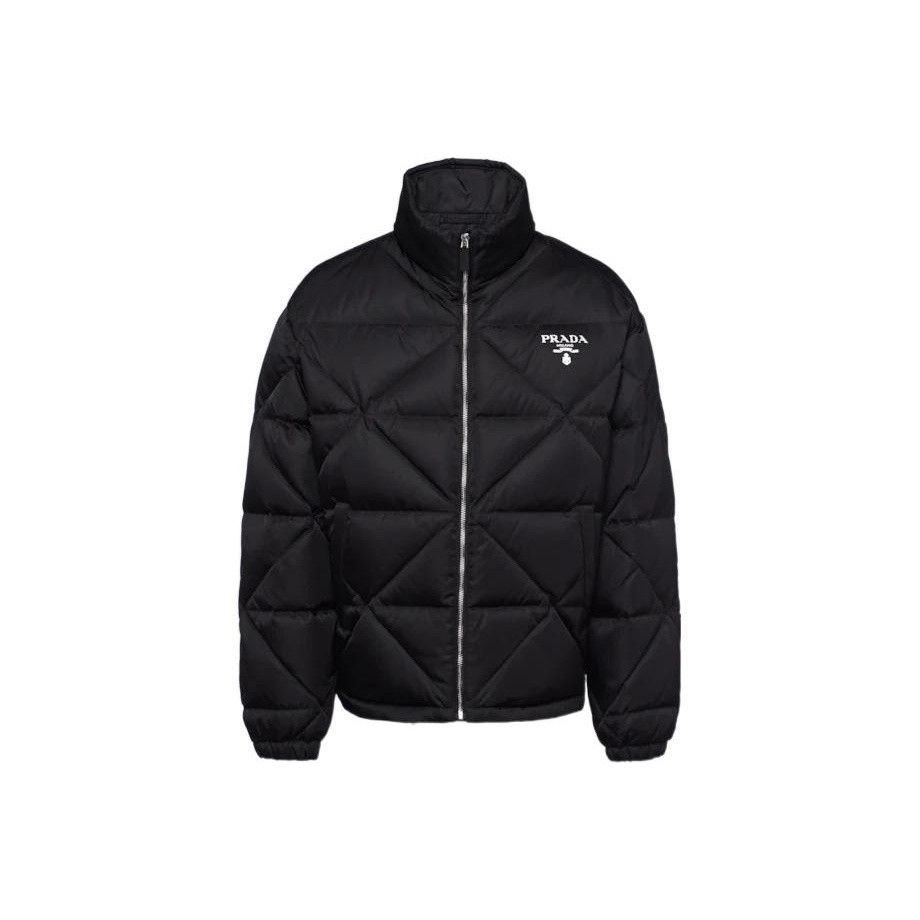 Prada Fox Fur Mohawk Nylon Down Jacket | Grailed