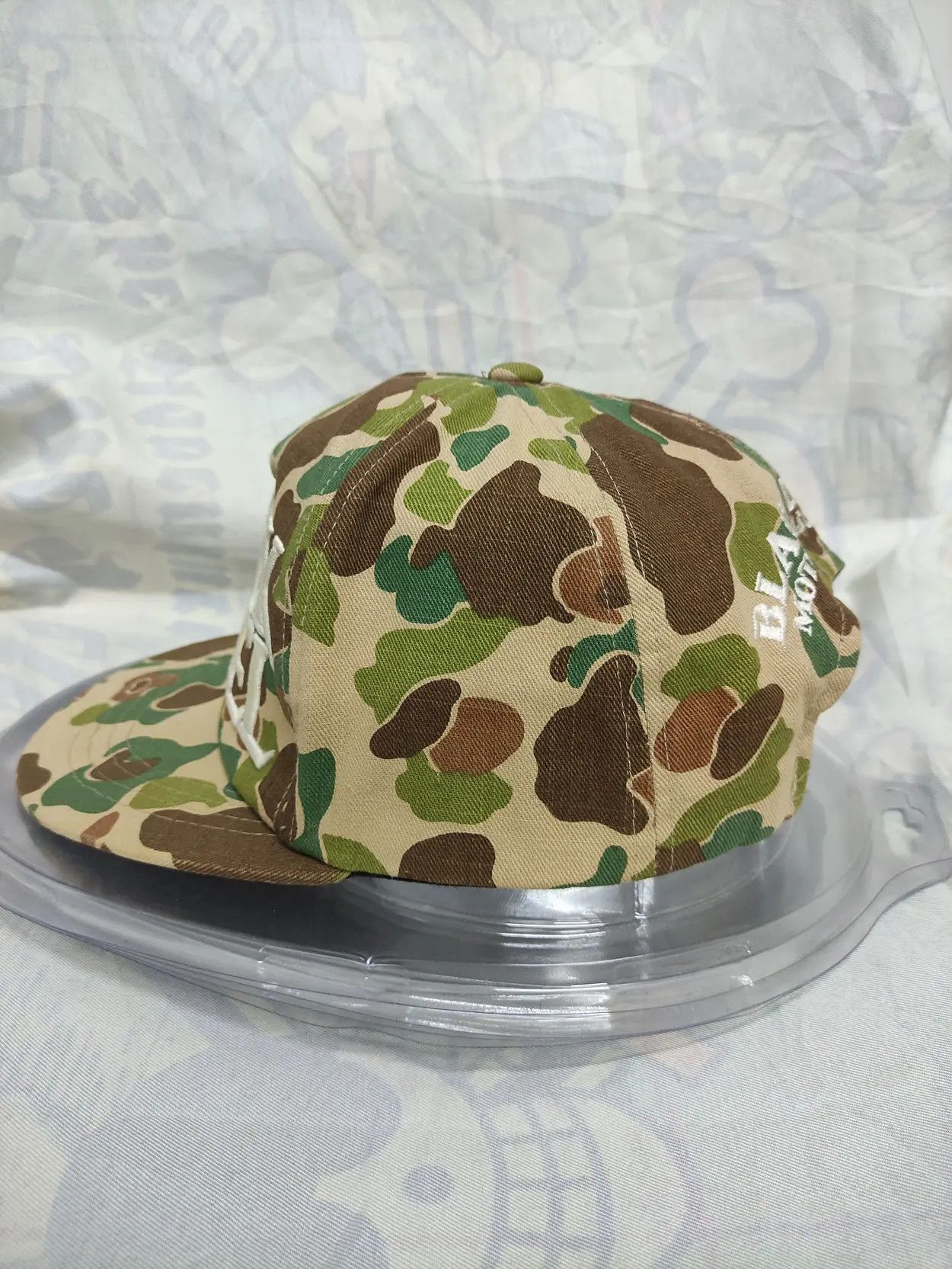 Japanese Brand BLACK REBEL MOTORCYCLE CLUB DUCK CAMO CAP Size ONE SIZE - 6 Thumbnail