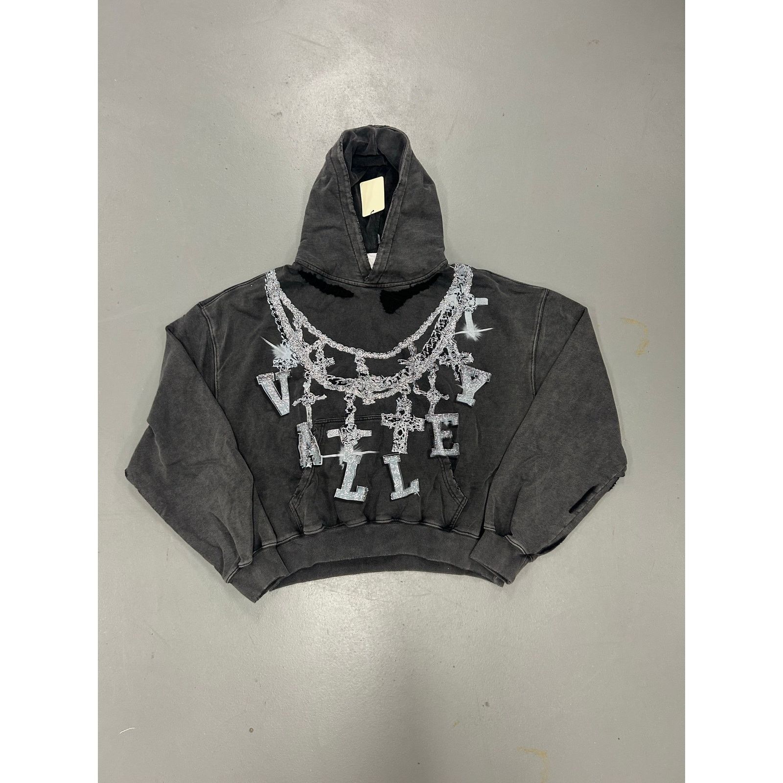Vale Size - XL Vale Forever Big Chain Bling Hoodie | Grailed