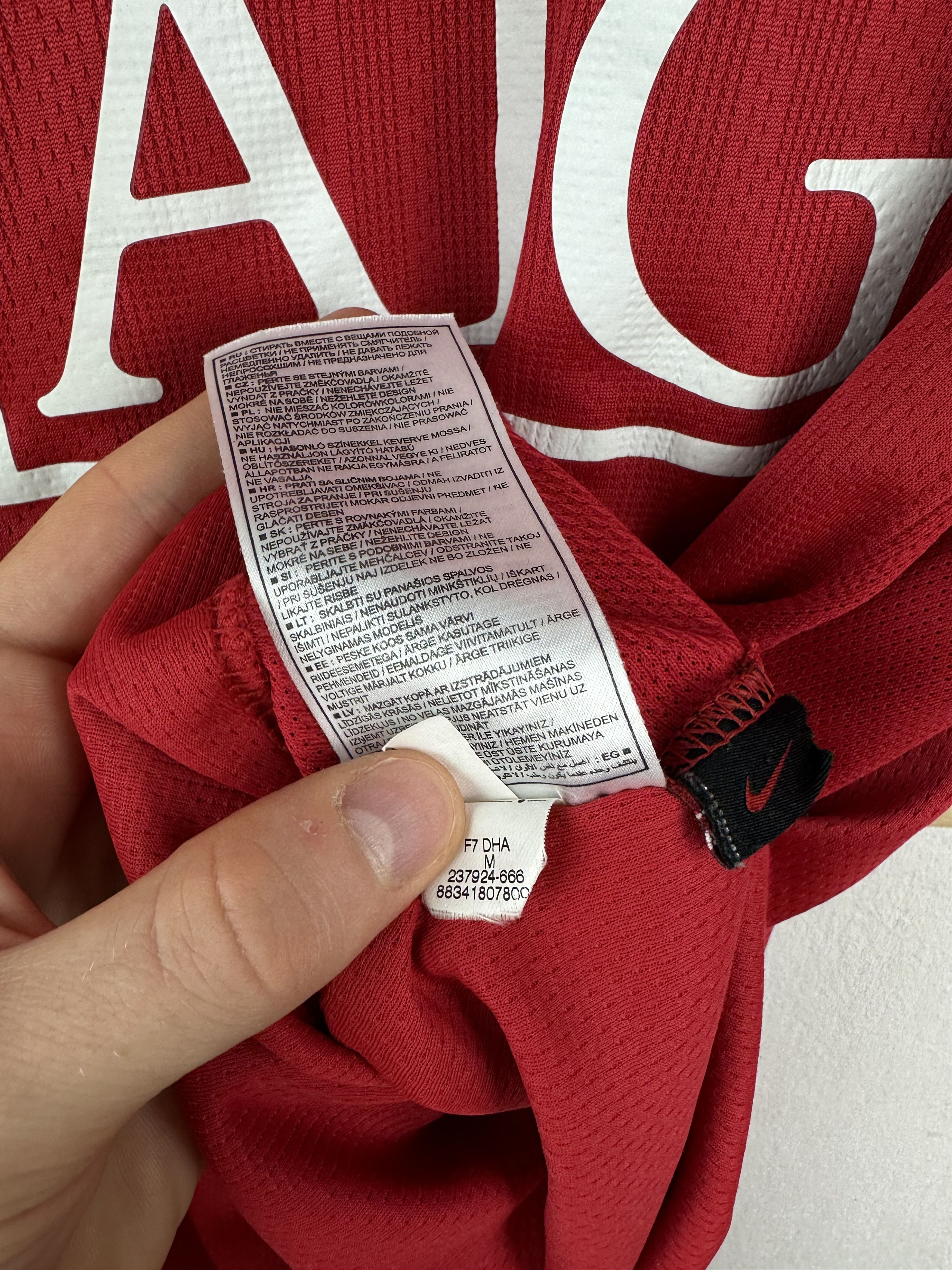 Nike × Vintage Manchester United football shirt Soccer #7 Ronaldo Jersey Size US M / EU 48-50 / 2 - 15 Thumbnail