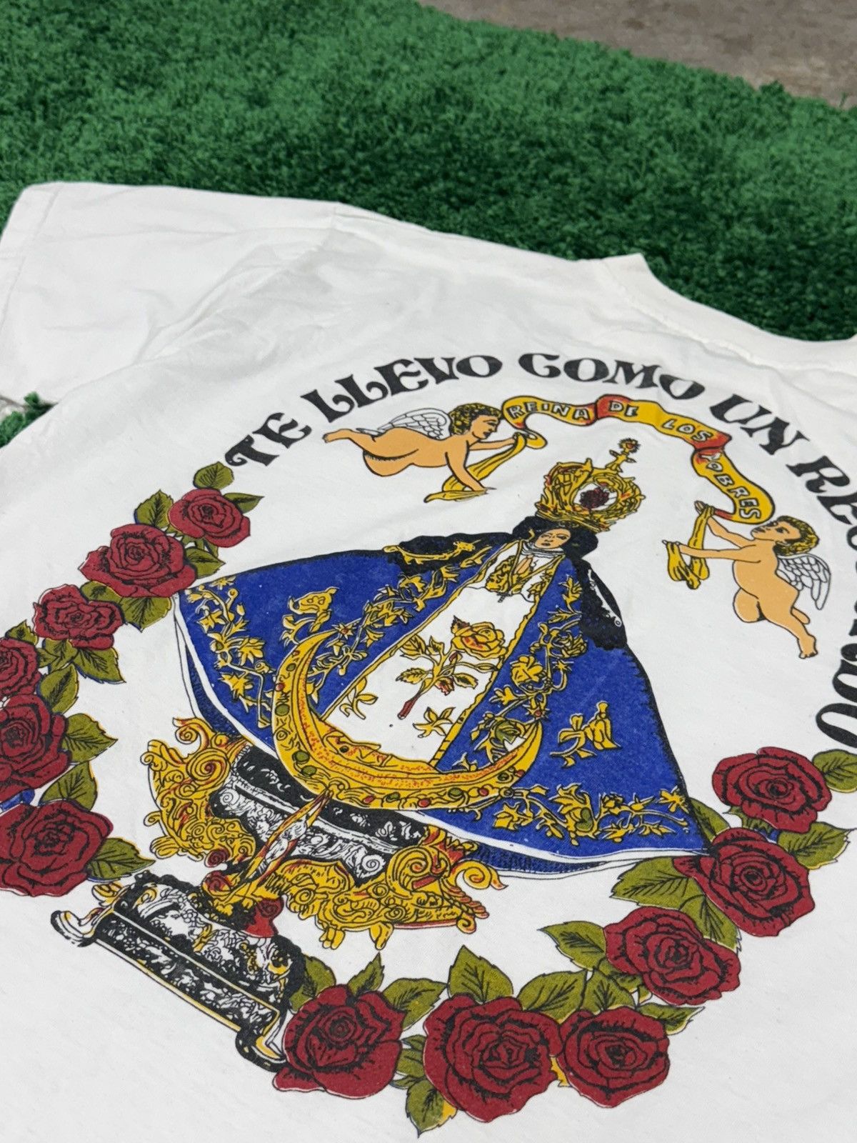 Vintage GRAIL Vintage Art Virgin San Juan De Los Lagos Virgin Mary Size US XL / EU 56 / 4 - 2 Thumbnail