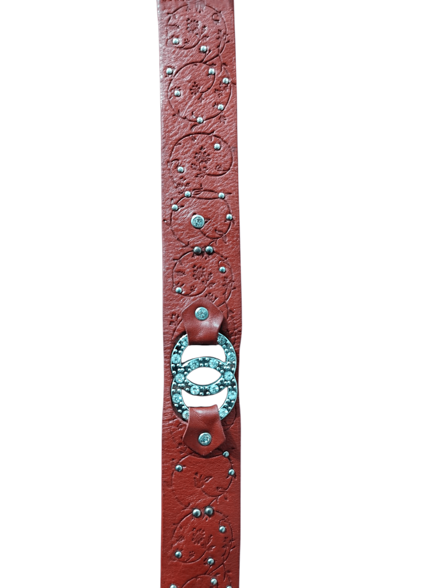If Six Was Nine Japanese Leather Belt Size ONE SIZE - 5 Thumbnail