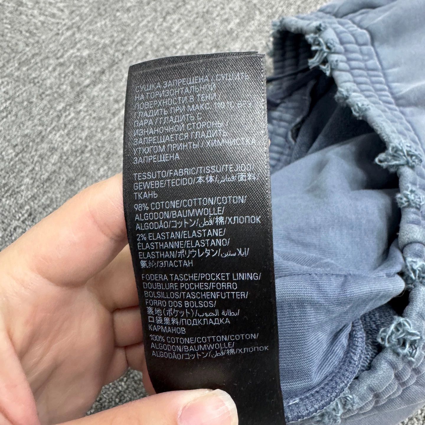 Balenciaga Balenciaga Crystal Logo Sweatpants Size S Size 26" / US 2 / IT 38 - 5 Thumbnail