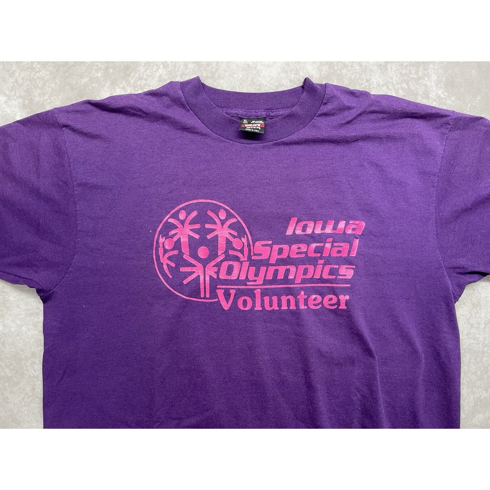 Other Vtg 80s Single Stitch T-Shirt Iowa Special Olympics XL Hy-Ve Size US XL / EU 56 / 4 - 2 Thumbnail