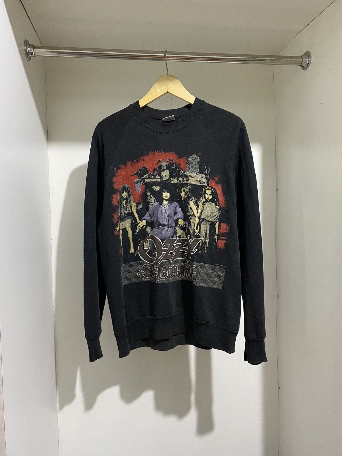 Band Tees Vintage ozzy ozbourne c.1988 Size US L / EU 52-54 / 3 - 2 Thumbnail
