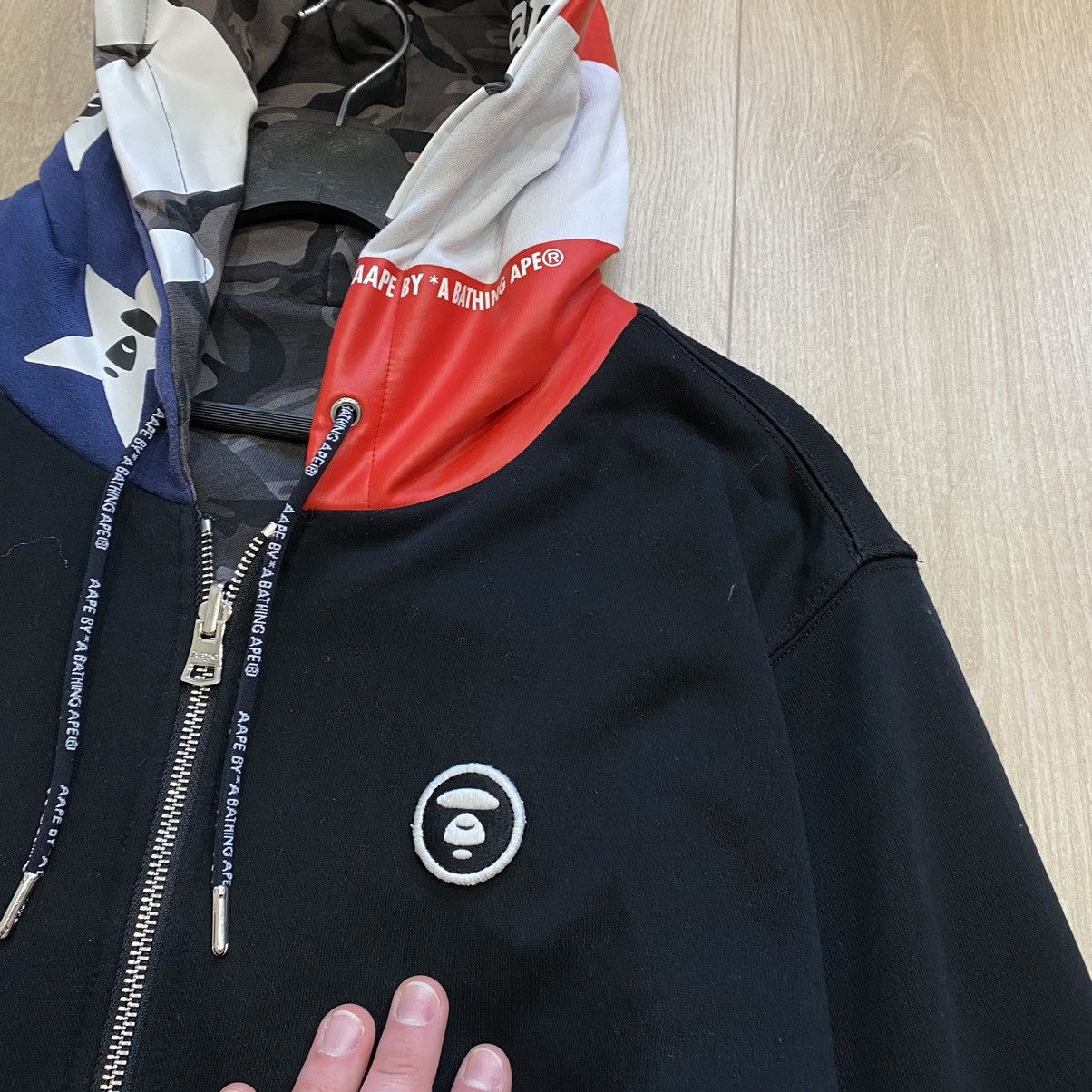 Aape Aape Camo Reversible Zip Hoodie Size US XL / EU 56 / 4 - 13 Thumbnail