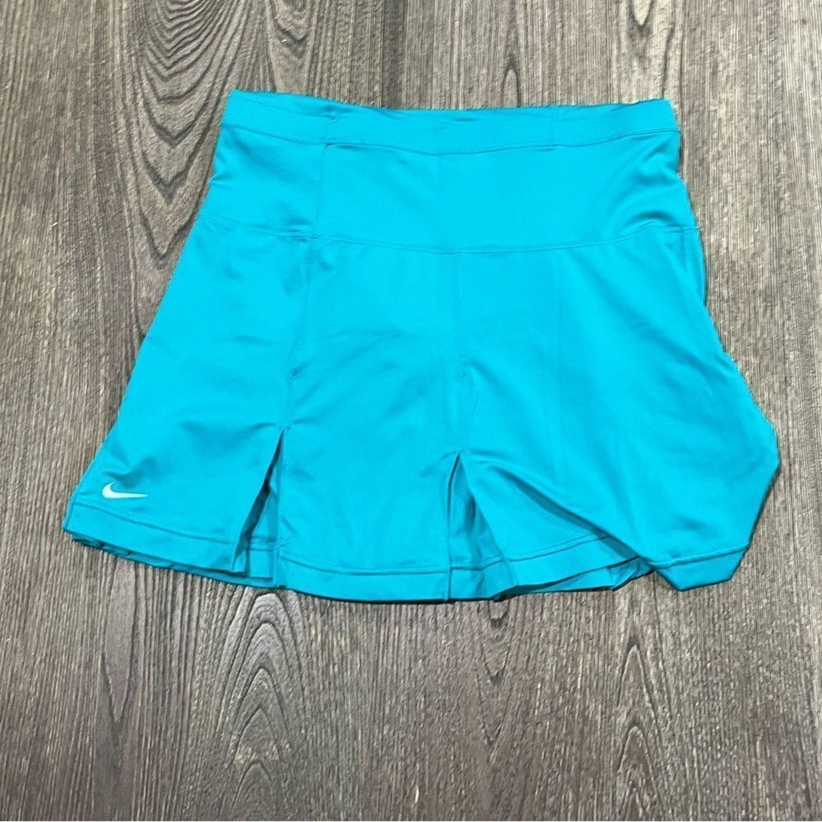 Nike Nike Dri-Fit Womens Tennis Skirt Pleated Swoosh Blue XS Size 24" / US 00 / IT 34 - 1 Thumbnail