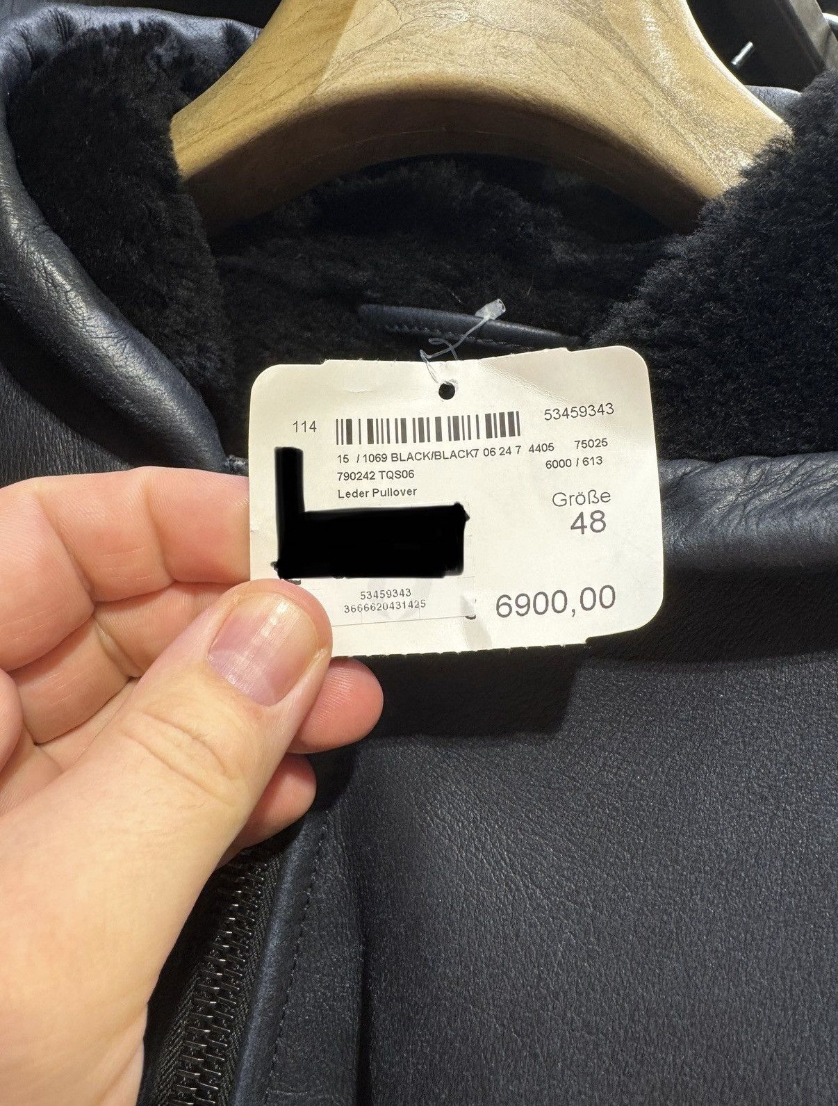 Balenciaga BNWT Balenciaga Leather Shearling Hooded Jacket Size US M / EU 48-50 / 2 - 6 Thumbnail