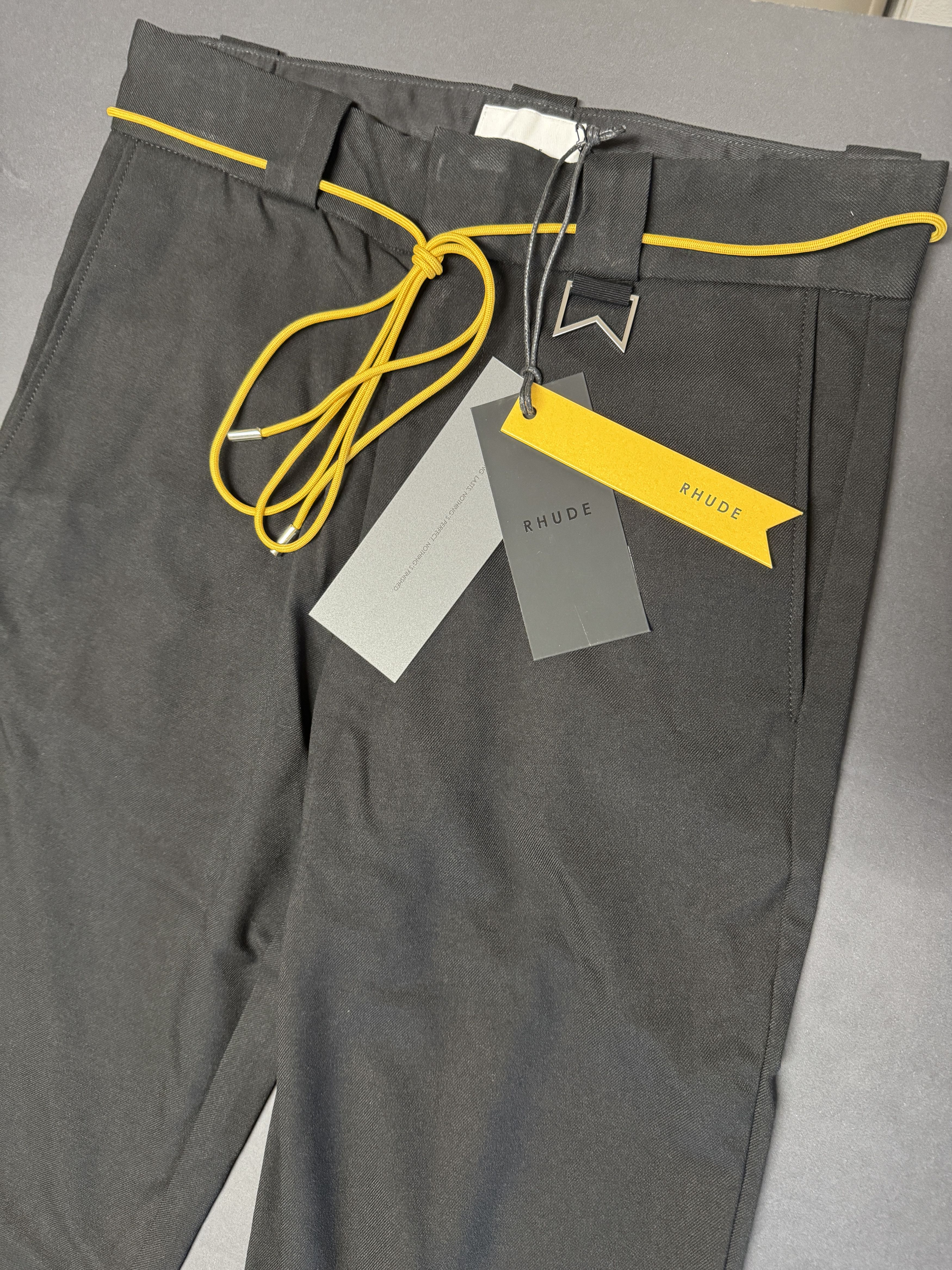 Rhude Rhude Drawstring Trousers Black Size US 30 / EU 46 - 5 Thumbnail