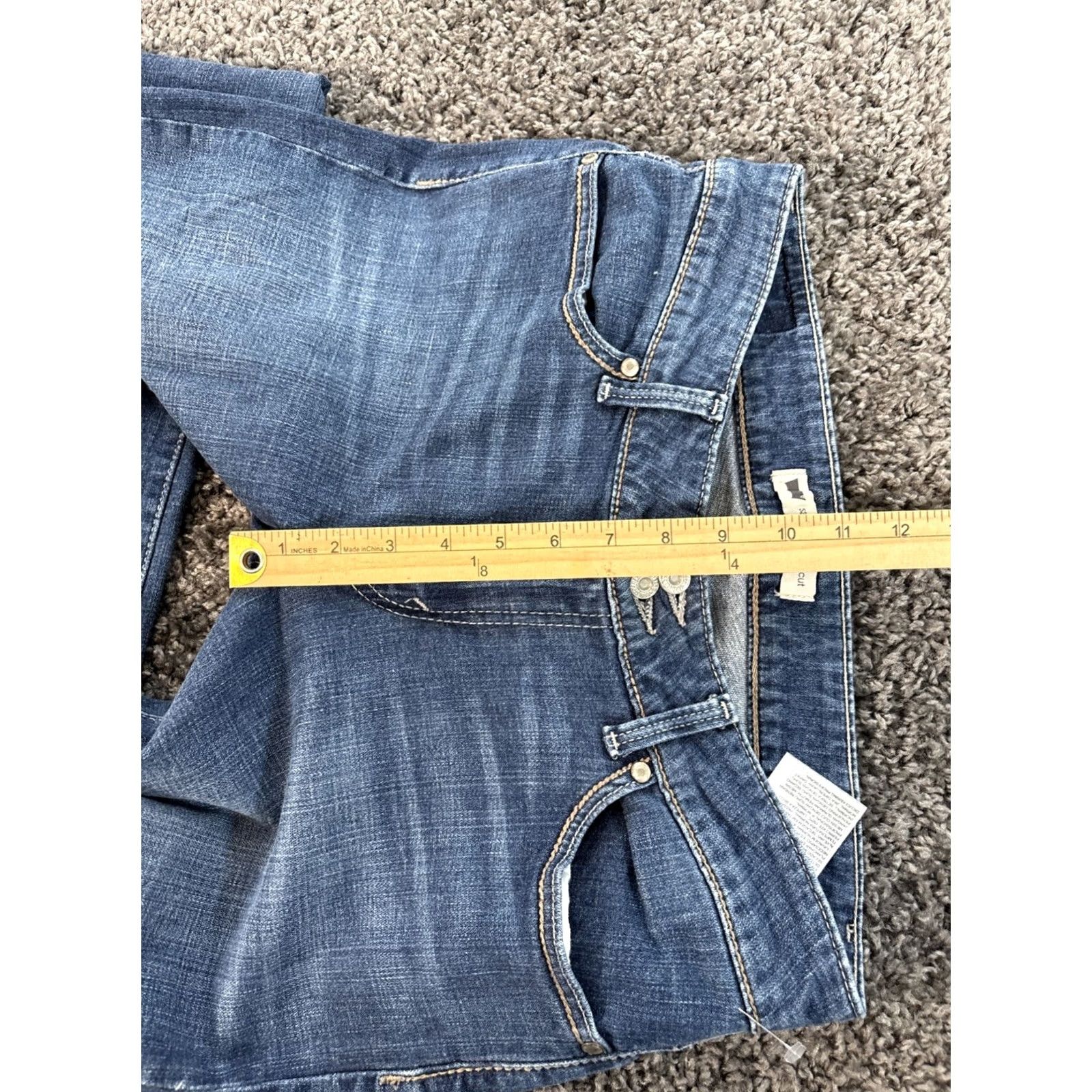 Levi's Levi's 529 Jeans Bootcut Dark Wash Women 31x33 Denim Regular Inseam 33 Pockets Size 24" / US 00 / IT 34 - 5 Thumbnail