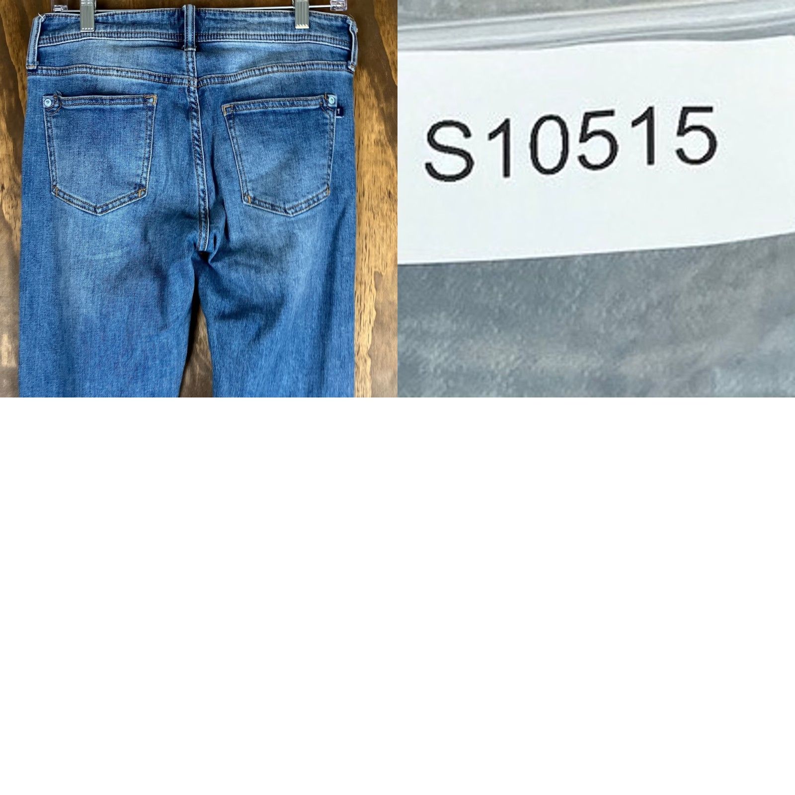 Vintage Pilcro Womens Jeans Blue Denim Mid Rise Slim Boyfriend Stretch 26 Size 26" / US 2 / IT 38 - 9 Thumbnail