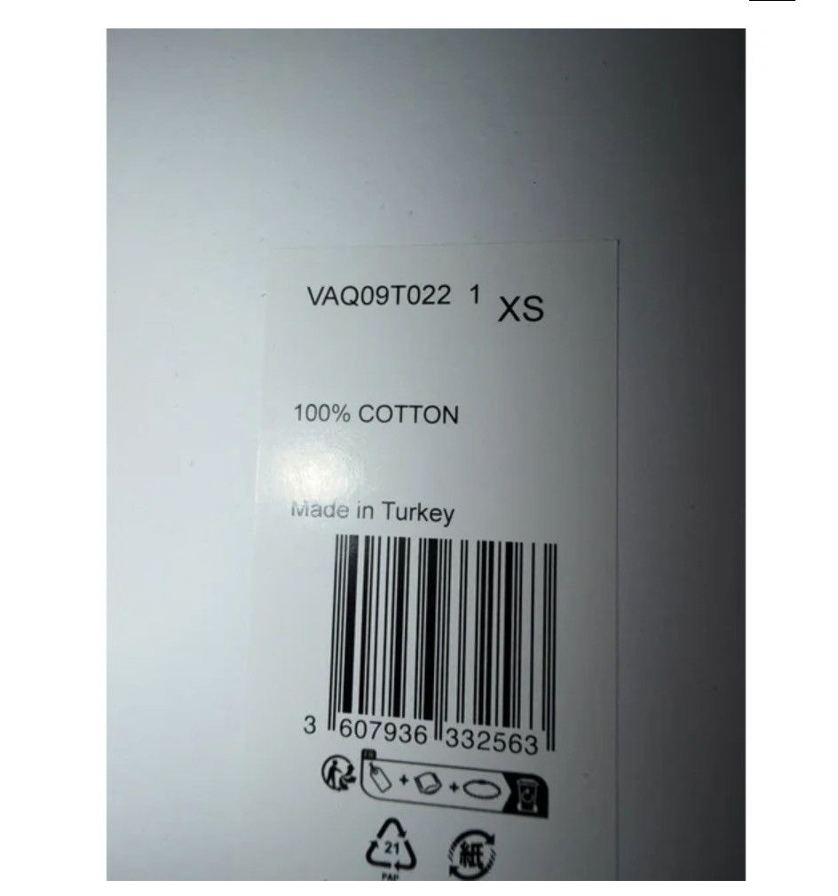 Vaquera Vaquera Bra T shirt Size XS / US 0-2 / IT 36-38 - 4 Thumbnail