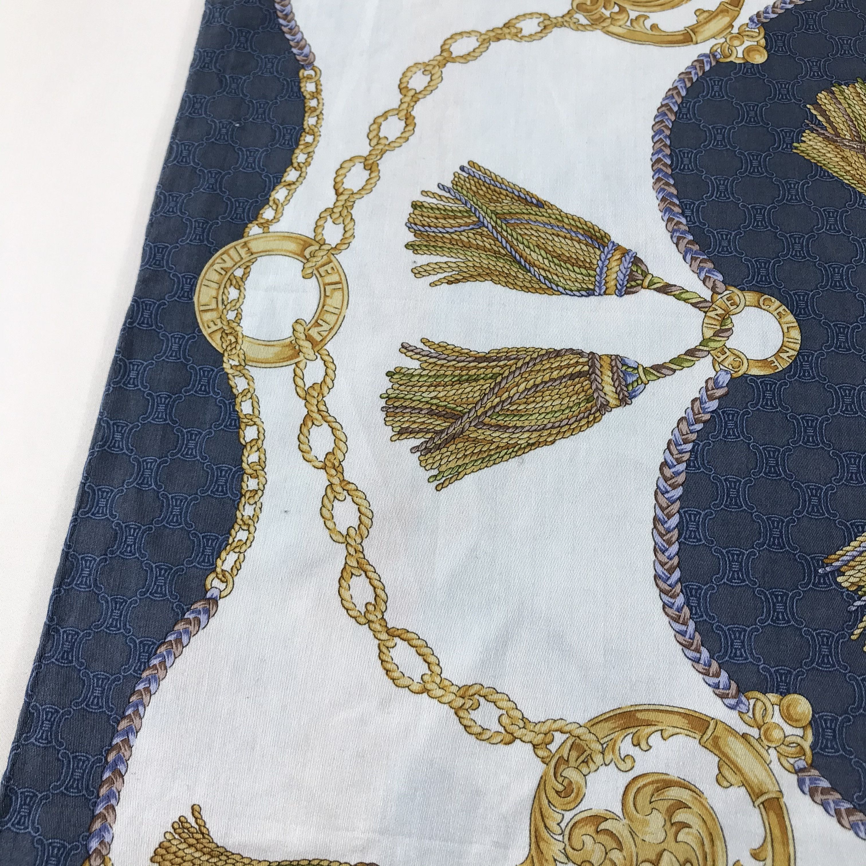 Celine Celine Handkerchief Neckerchief Bandana H19 Size ONE SIZE - 10 Thumbnail