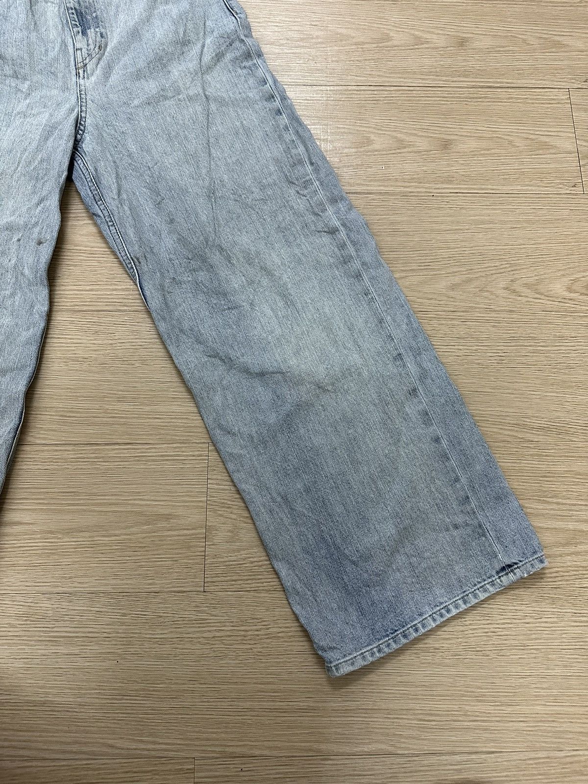 Designer × Diesel Vintage Y2K Diesel Regular Straight High Waist Baggy Jeans Size 23" - 8 Thumbnail