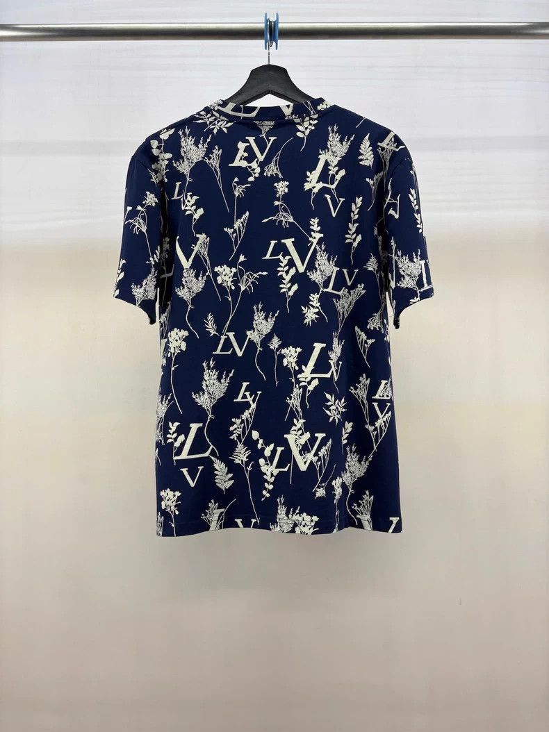 Louis Vuitton Louis Vuitton Short Sleeve Deep Blue T -2505 Size US S / EU 44-46 / 1 - 2 Thumbnail