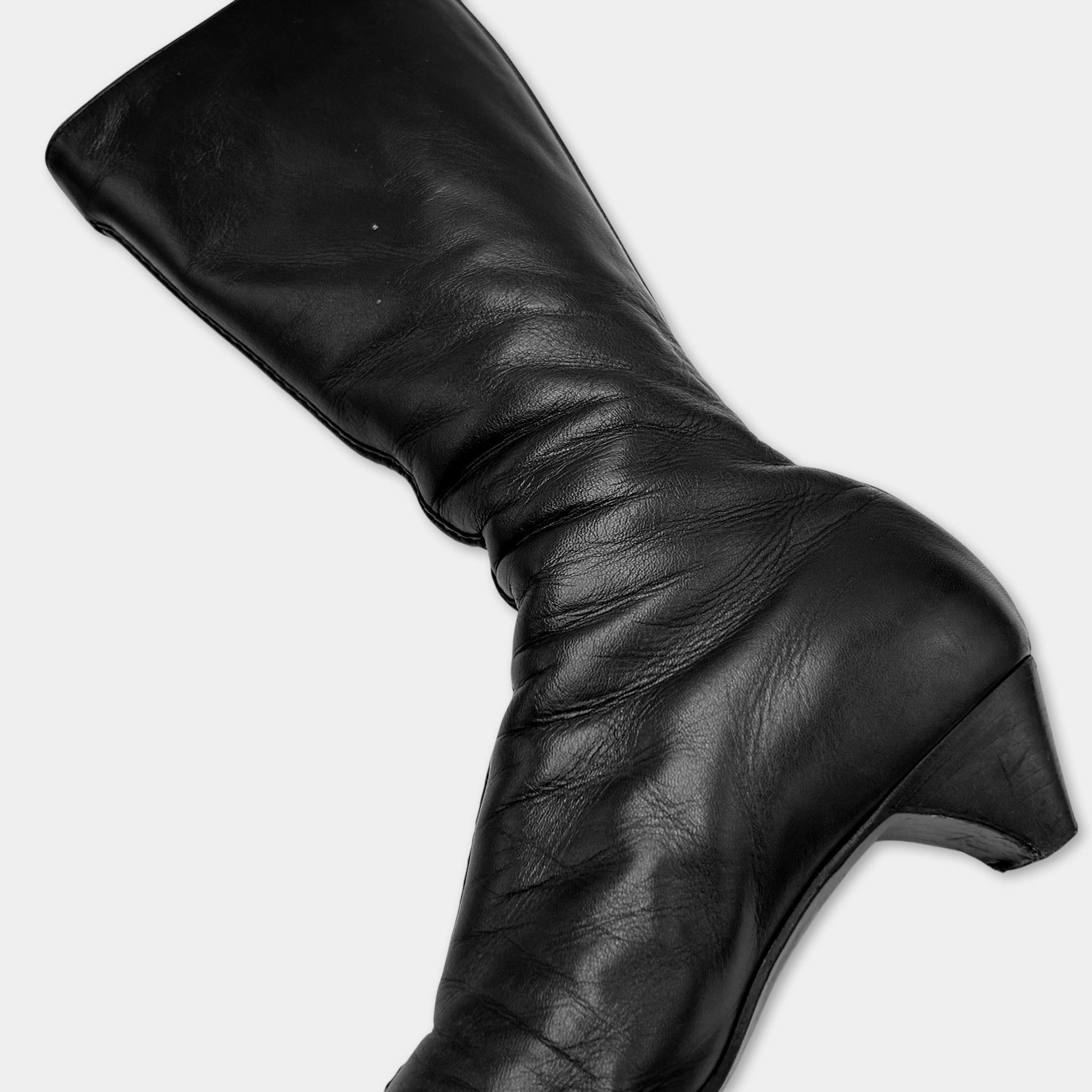 Prada Prada Strap Heel Black Boots Size US 6.5 / IT 36.5 - 5 Thumbnail