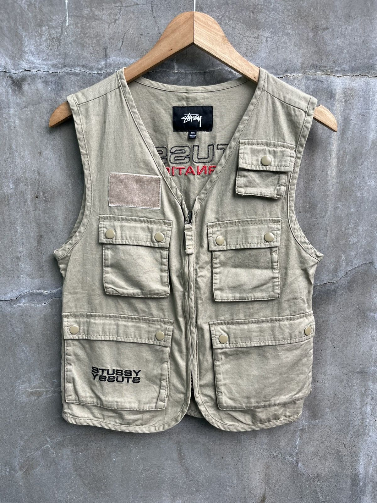Stussy Cargo Vest Size US XS / EU 42 / 0 - 4 Thumbnail