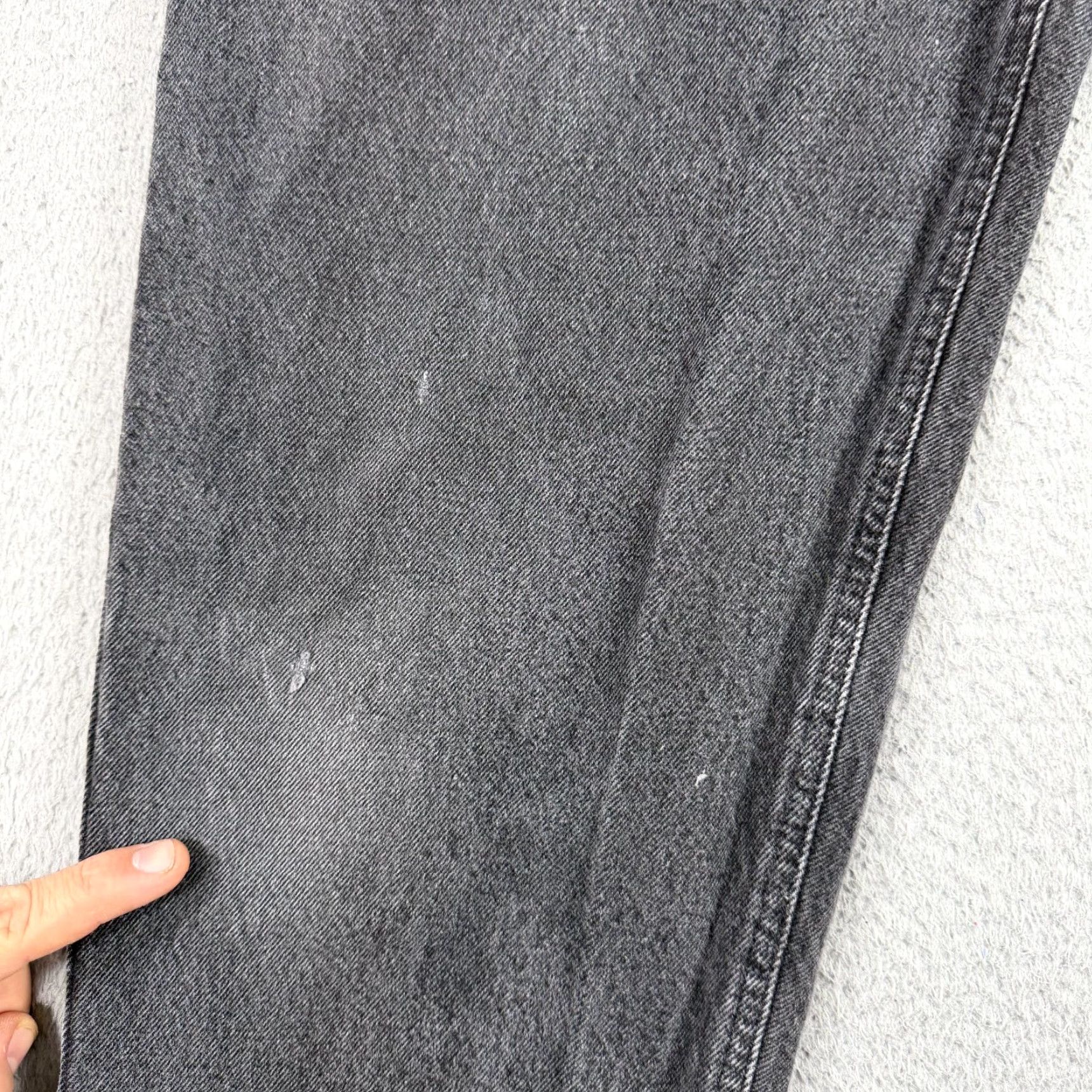 Carhartt VTG Carhartt Jeans Mens 32x29 Relaxed Fit Tapered Denim Pant Jeans DISTRESSED Size US 32 / EU 48 - 2 Thumbnail