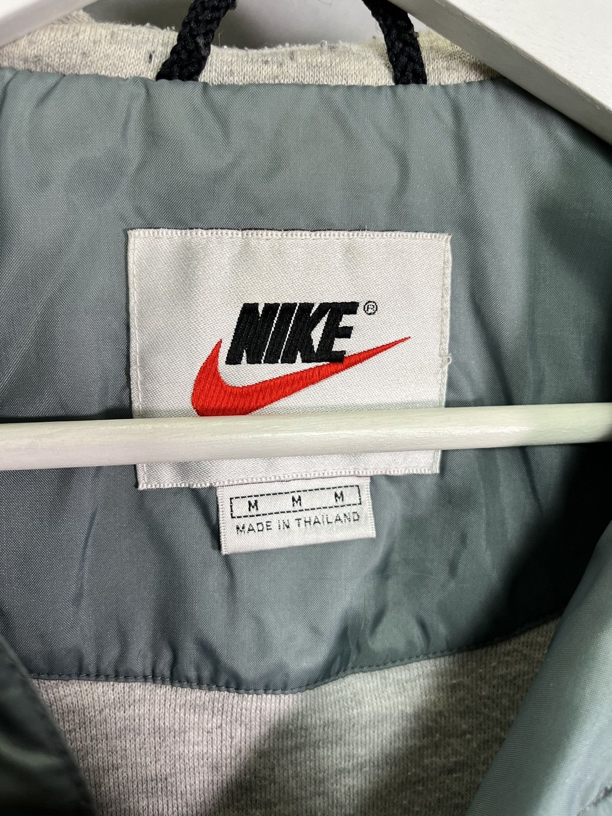 Nike × Vintage Crazy 1990’s Vintage Nike Embroidered Swoosh Spellout Jacket Size US M / EU 48-50 / 2 - 4 Thumbnail