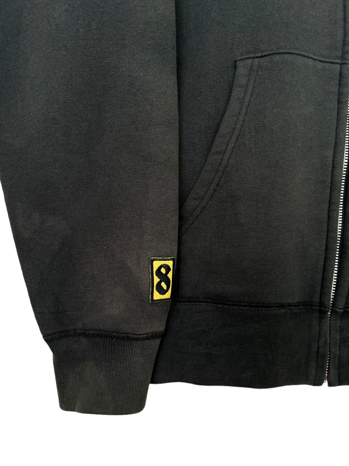 Vintage Devil Lock Japan Black Sunfaded Baggy Boxy Zipup Hoodie Size US L / EU 52-54 / 3 - 6 Thumbnail