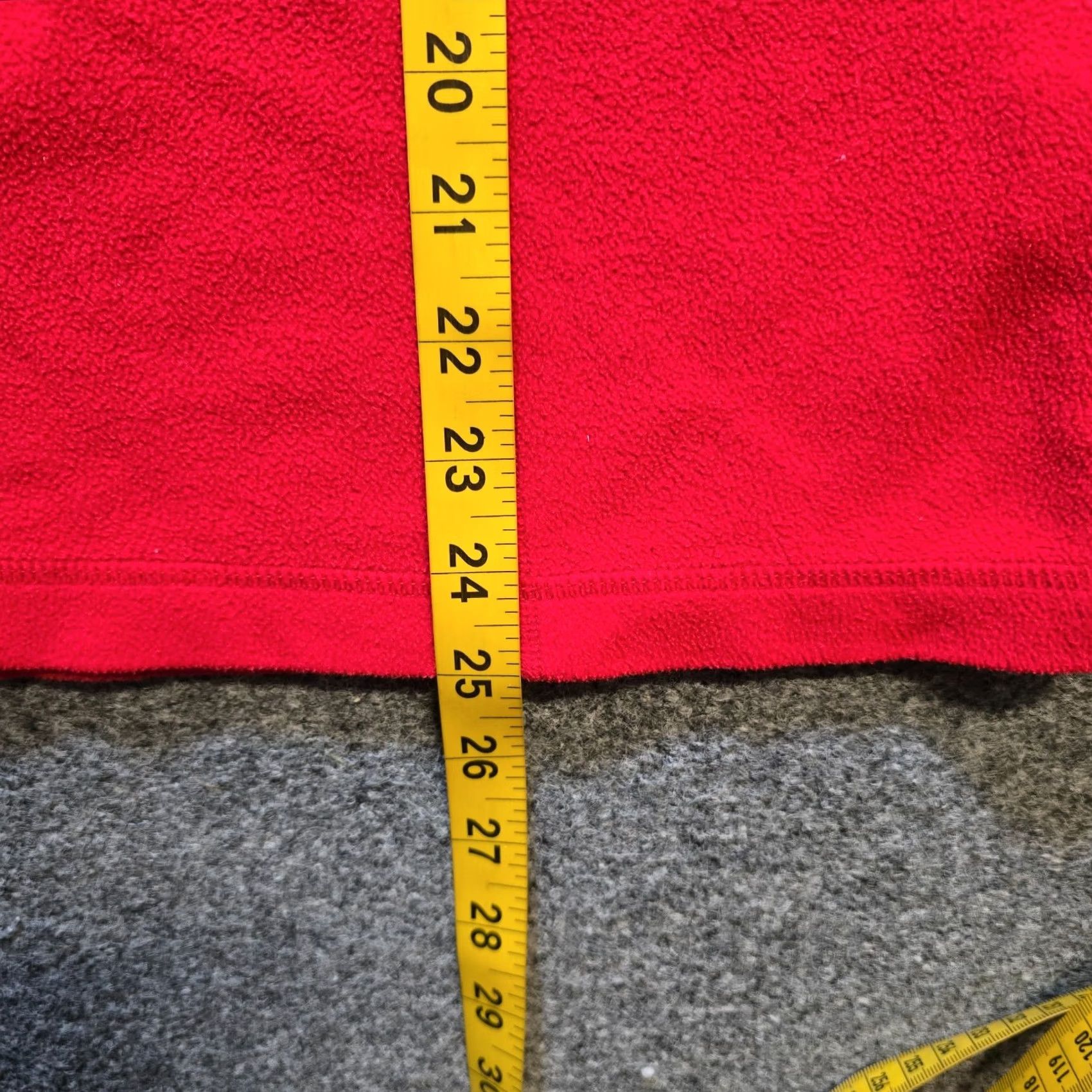 Vintage LL Bean Sweater Womens Size Large Red Fleece 1/4 Zip Long Sleeve Capsule Casual Size L / US 10 / IT 46 - 6 Thumbnail