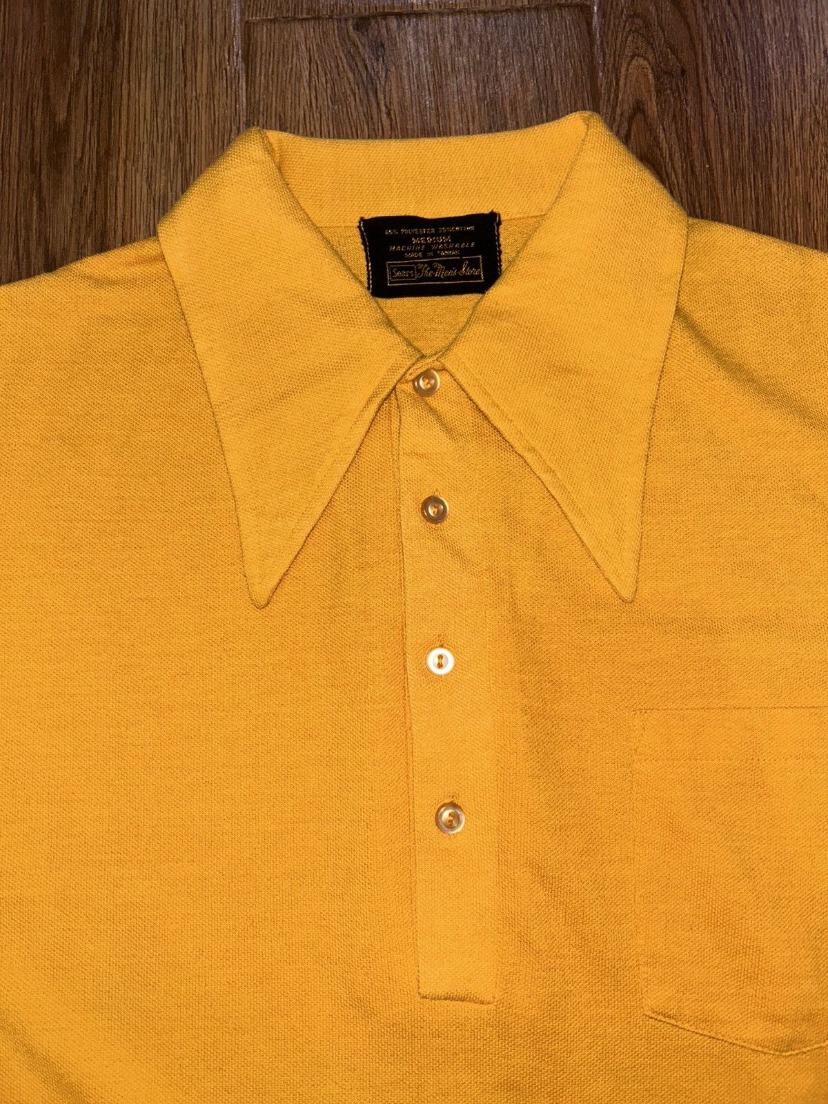 Sears Deadstocks 60’s Sears The Men’s Store Poloshirt Size US M / EU 48-50 / 2 - 2 Thumbnail