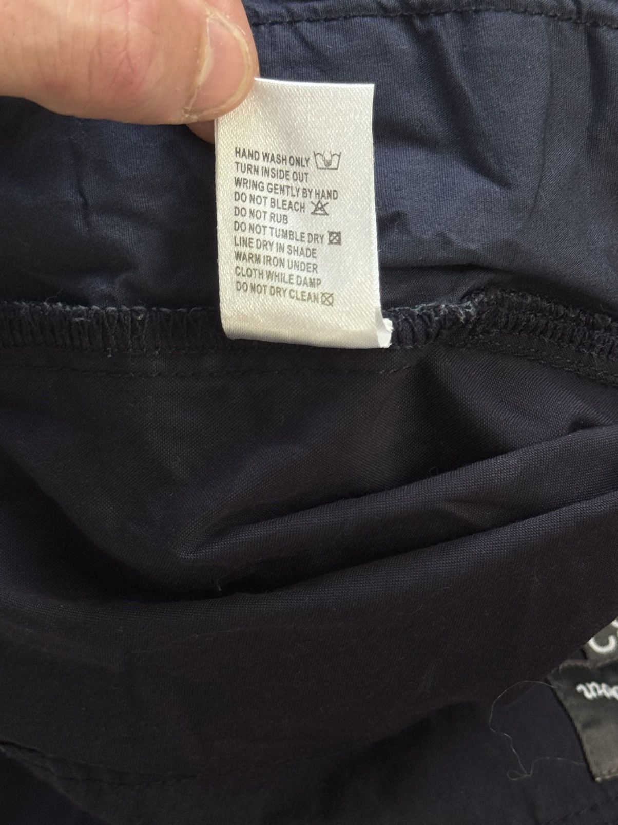 Nigel Cabourn Dutch pant in navy cotton nylon Size US 32 / EU 48 - 8 Thumbnail