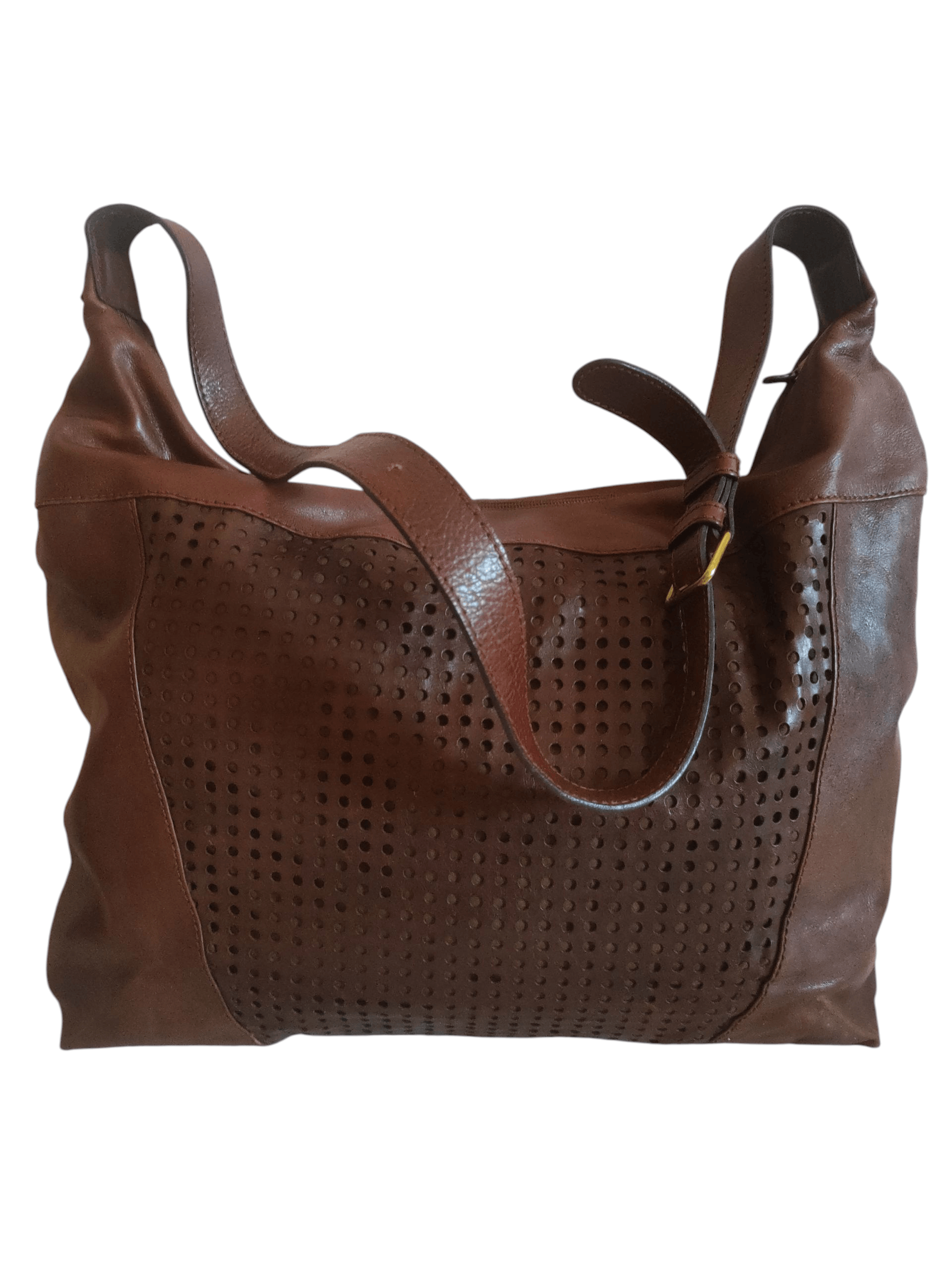 Etienne Aigner Etienne Aigner 70s Woven Leather Top Handle Travel Bag Size ONE SIZE - 2 Thumbnail