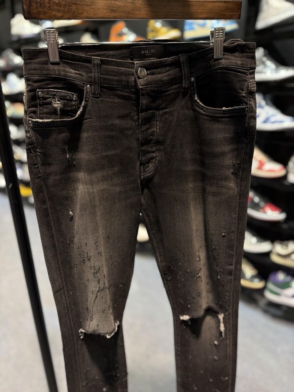 Amiri Size 33 - Amiri Black Pants Jeans 100% Authentic Size US 33 - 1 Thumbnail