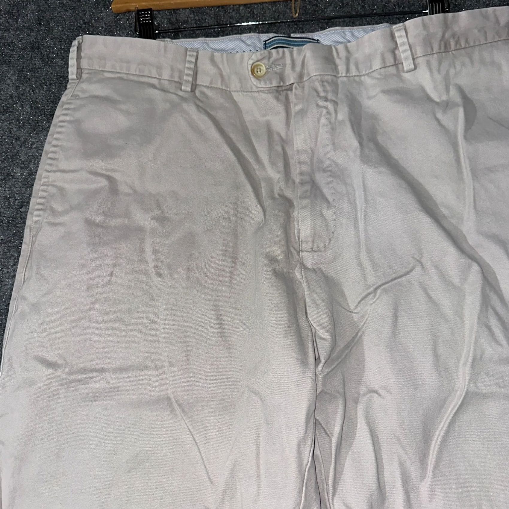 Peter Millar Peter Millar Pants Mens 38 Chino Gray Pima Cotton Flat Front Pockets Straight Size US 38 / EU 54 - 4 Thumbnail
