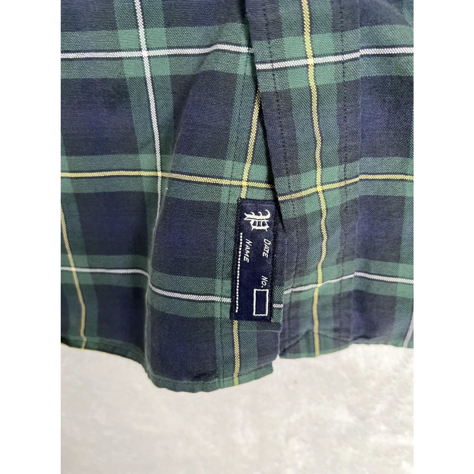 Ralph Lauren Ralph Lauren Shirt Mens Large Green Navy Tartan Plaid Button Down Long Sleeve Size US L / EU 52-54 / 3 - 4 Thumbnail