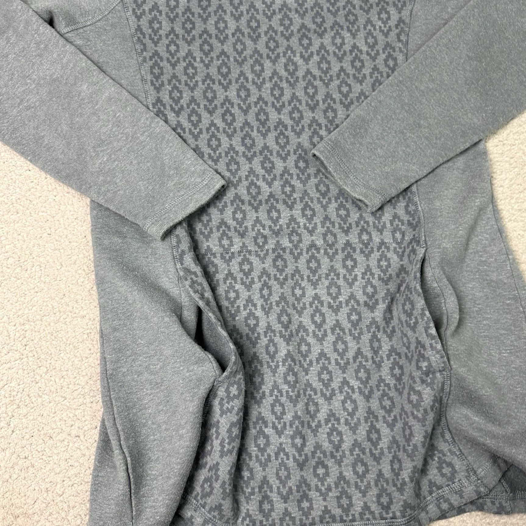 Prana prAna Hooded Sweater Womens M Blue Long Sleeve Pocket Knit Tunic Casual M Size M / US 6-8 / IT 42-44 - 5 Thumbnail