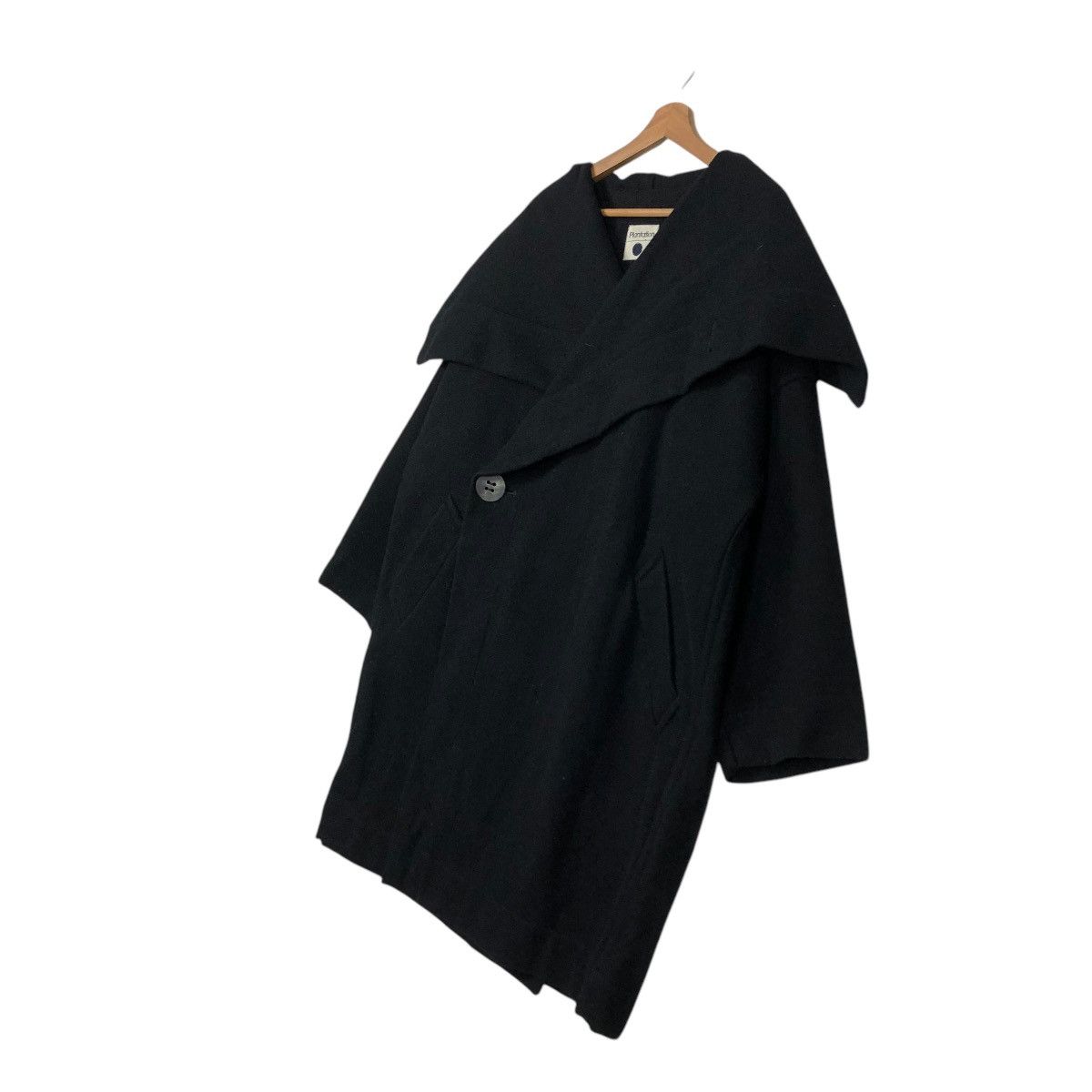 Issey Miyake 🔥RICH BLACK VINTAGE ISSEY MIYAKE PLANTATION WOOL JACKET Size US M / EU 48-50 / 2 - 3 Thumbnail