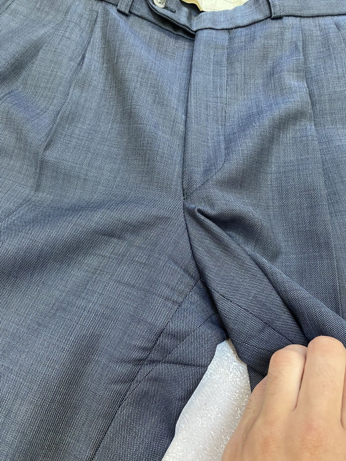 Burberry Prorsum Vintage Burberrys Formal Suit Made in West Germany 90s Size 48L - 17 Thumbnail